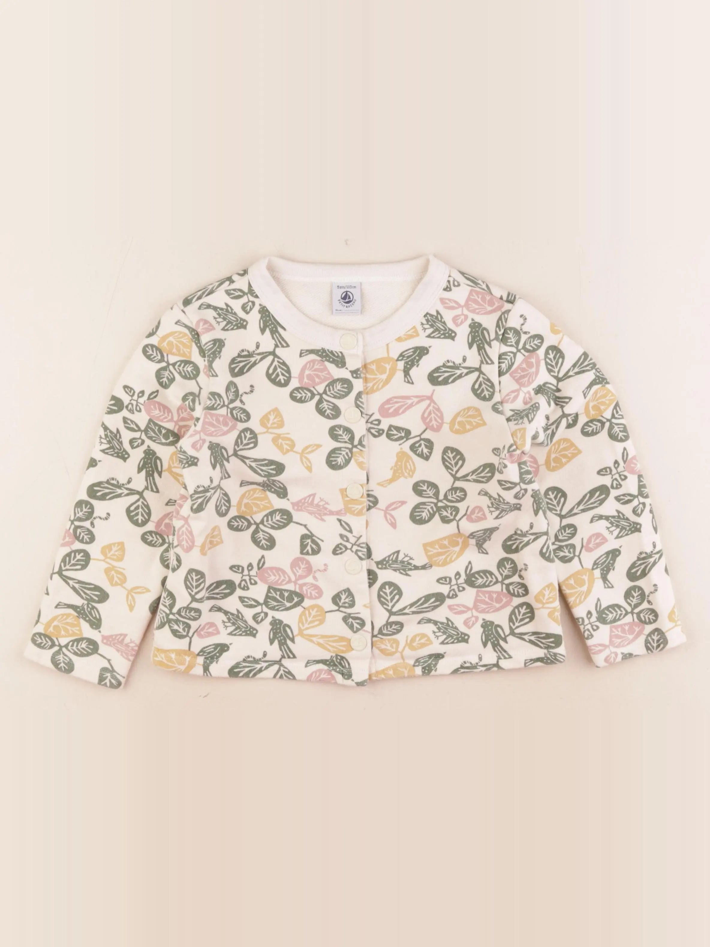Petit Bateau - sweat multicolore - 5 ans