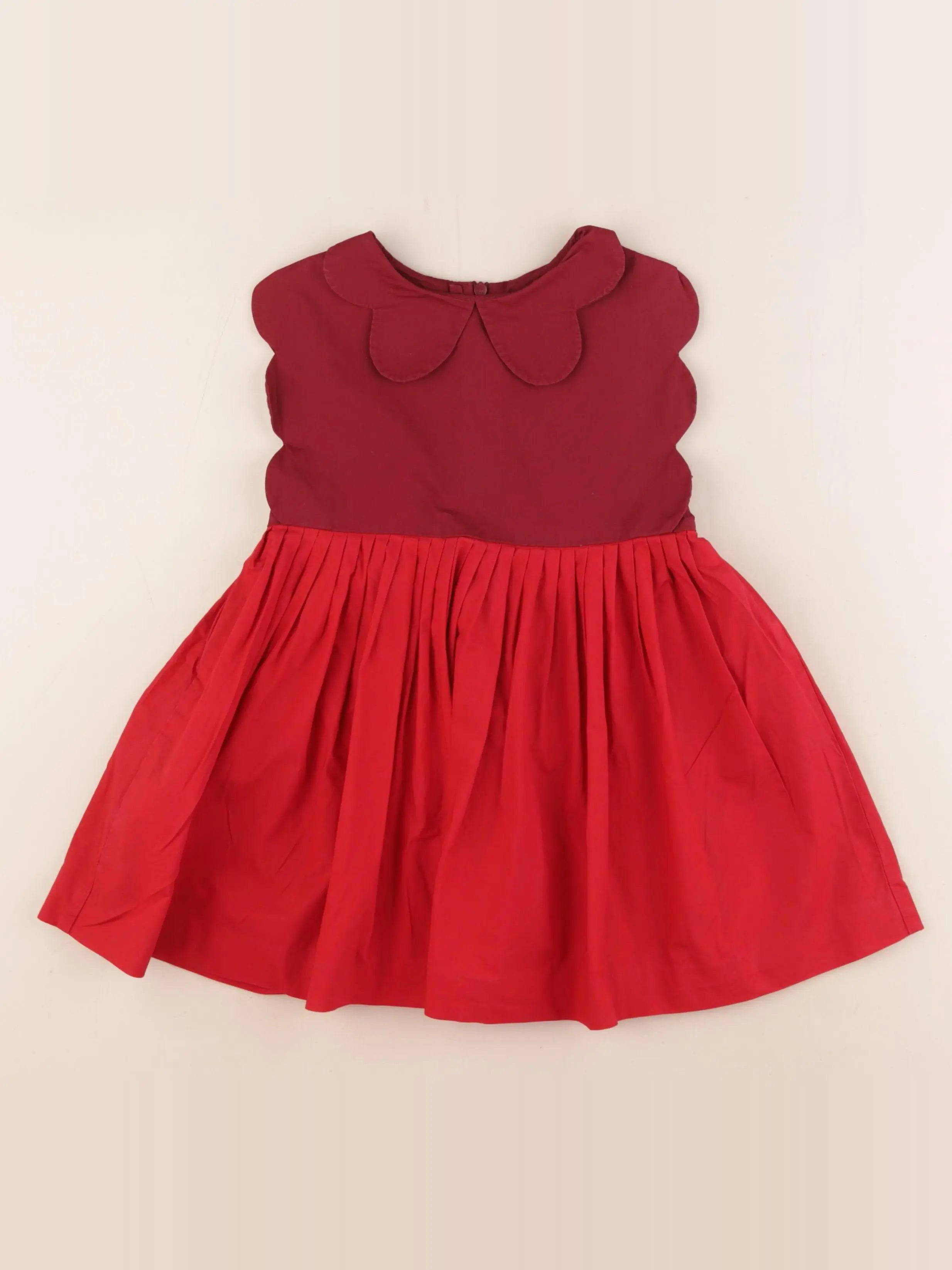 Jacadi - robe rouge - 4 ans