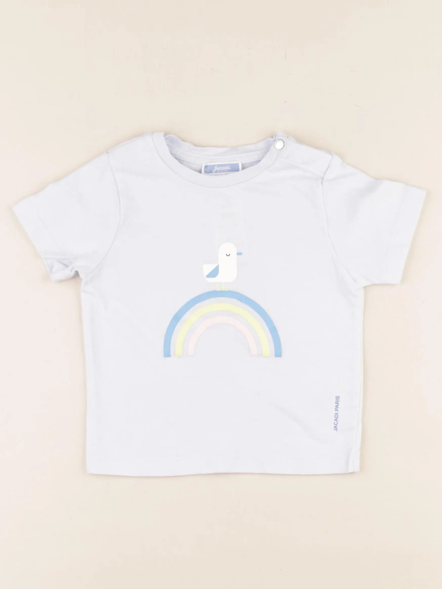 Jacadi - tee-shirt bleu - 2 ans