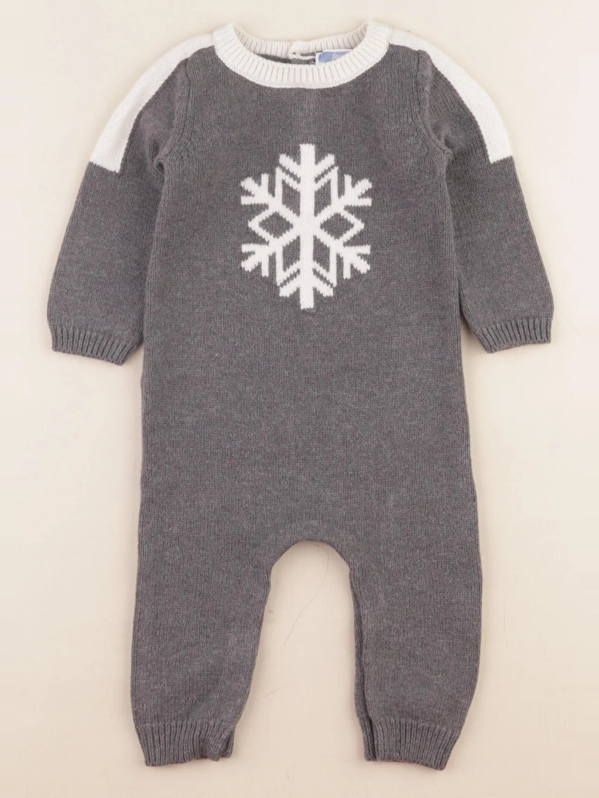 Jacadi - combinaison gris - 6 mois