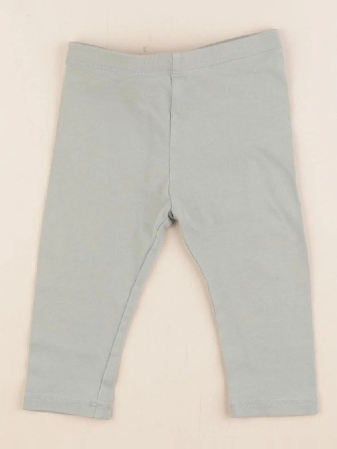 Vertbaudet - legging vert - 9 mois