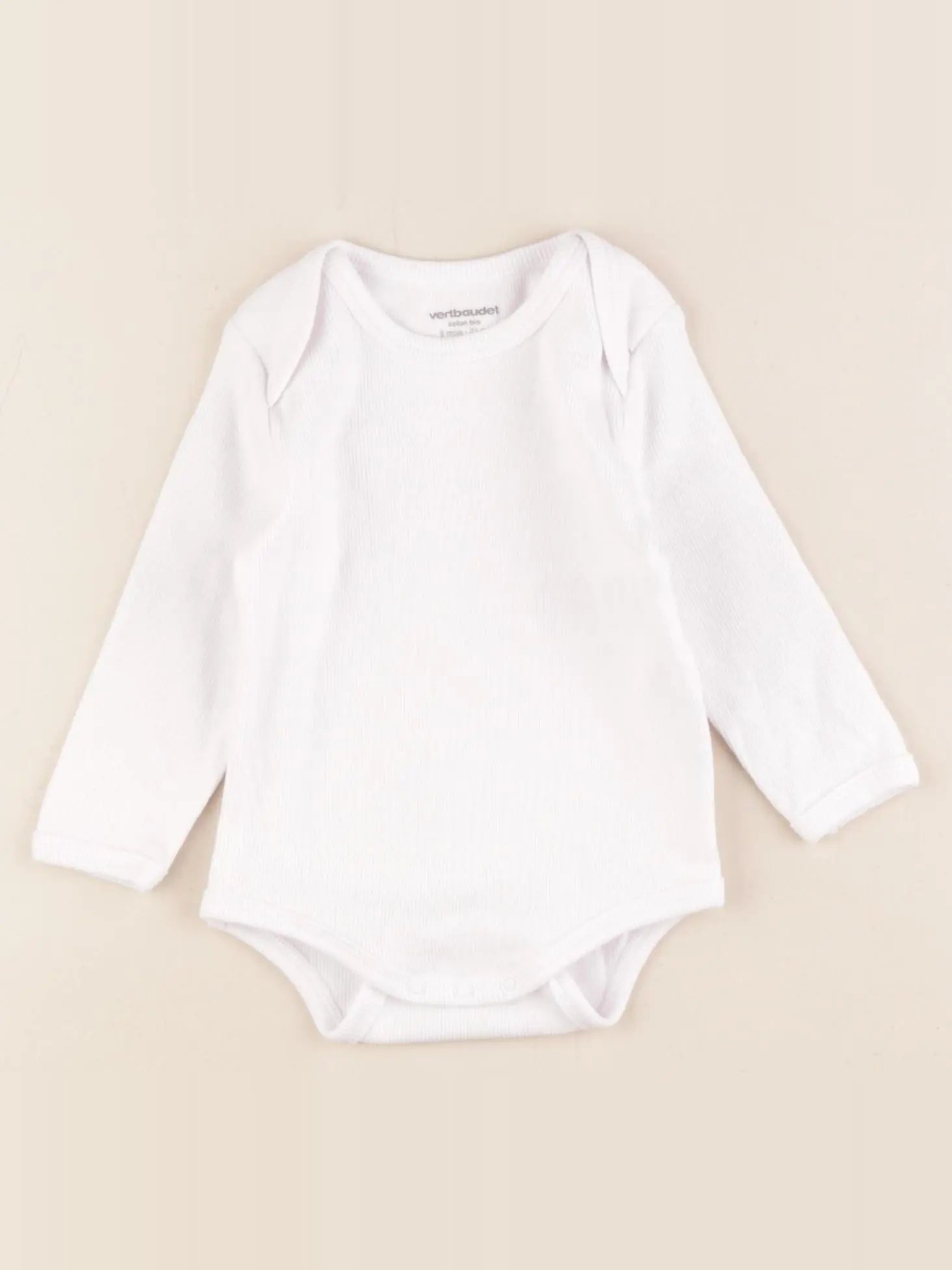 Vertbaudet - body blanc - 9 mois