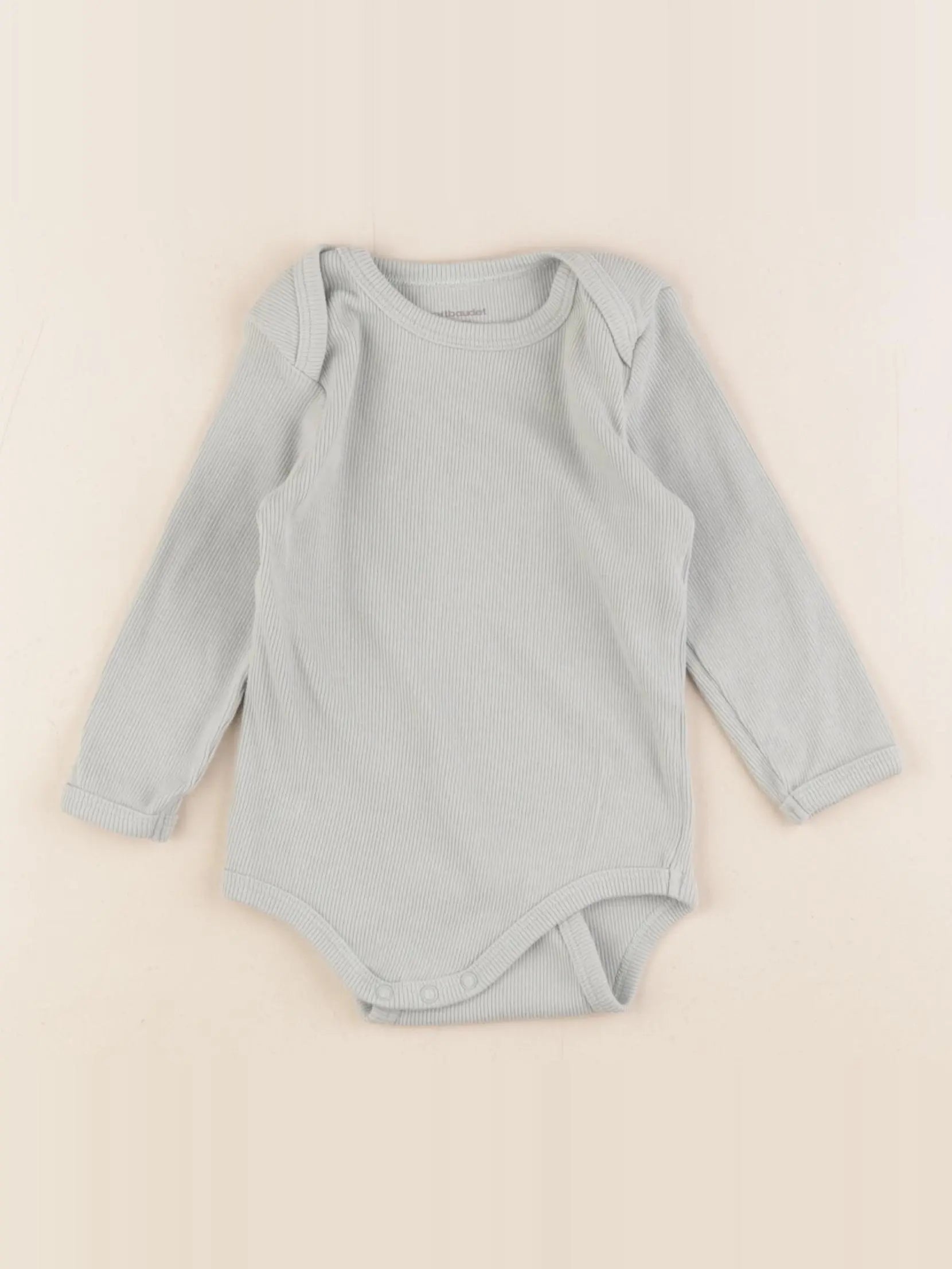 Vertbaudet - body vert - 9 mois