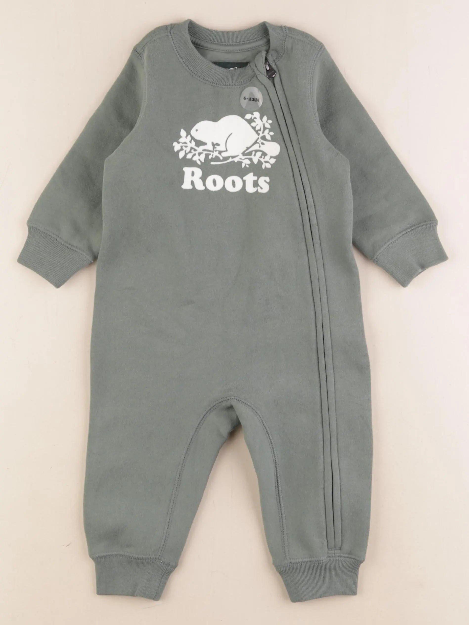 Roots - combinaison vert - 6/12 mois