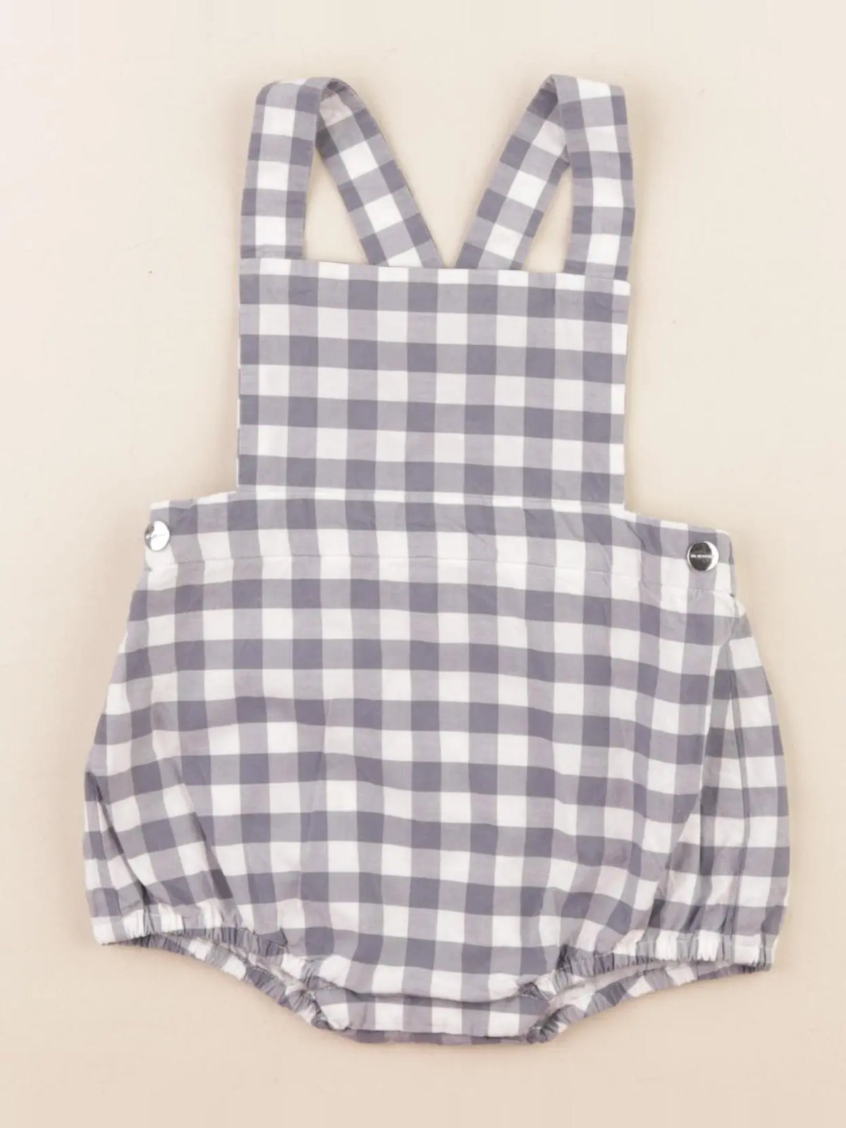 Jacadi - salopette gris - 6 mois