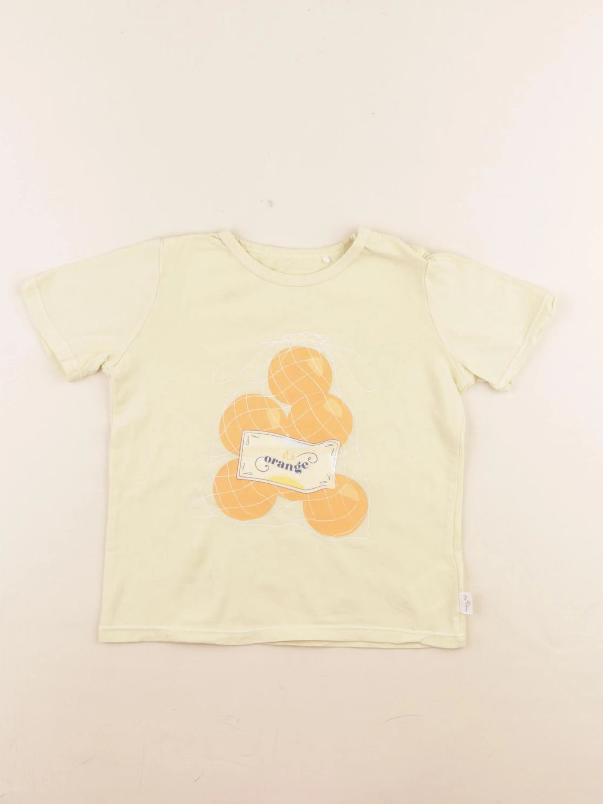Konges slojd - tee-shirt jaune - 2 ans