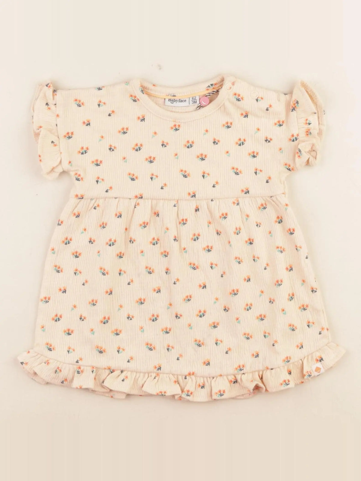 Babyface - robe orange - 3 mois