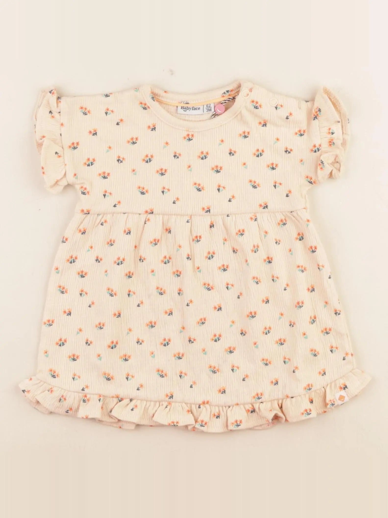 Babyface - robe orange - 3 mois