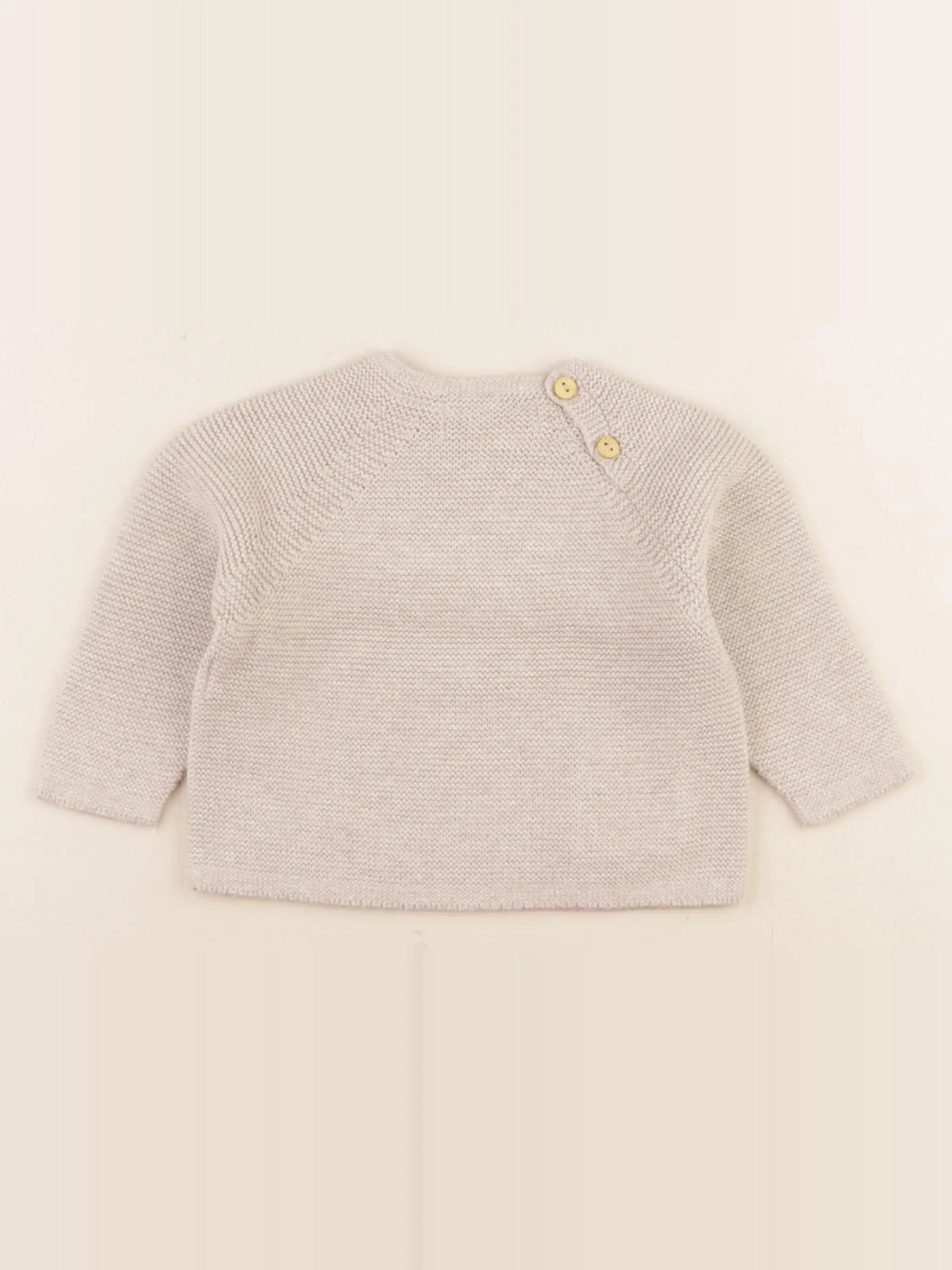 Zara - pull beige - 3/6 mois