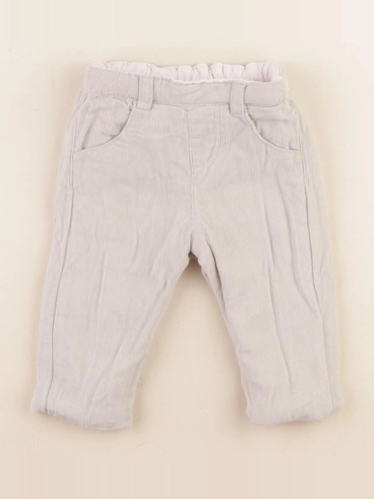 Tartine & Chocolat - pantalon réversible rose, gris - 3 mois