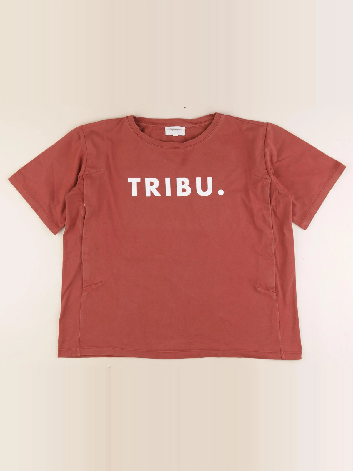 Tajine banane - tee-shirt grossesse, allaitement marron - l