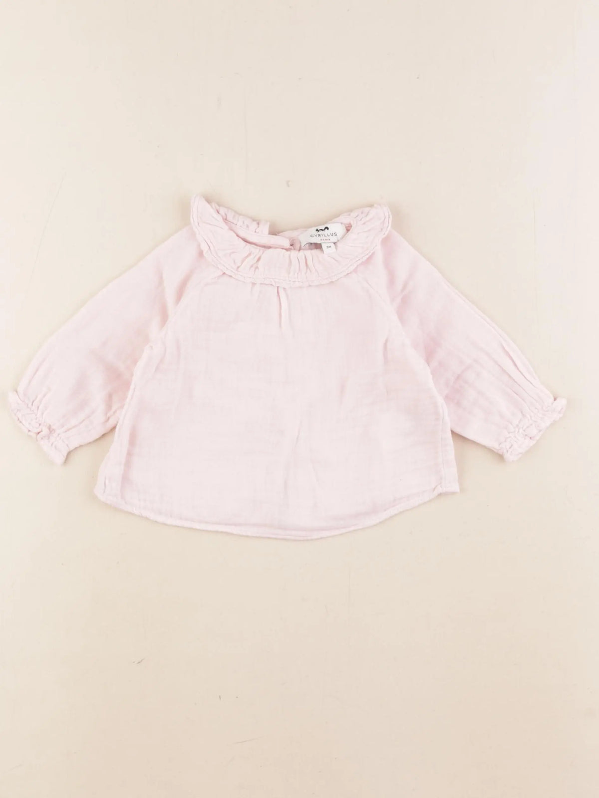 Cyrillus - blouse rose - 3 mois