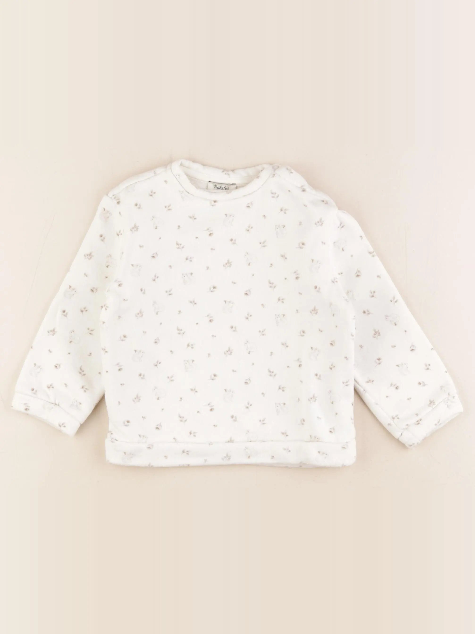 Natalys - sweat beige - 24 mois