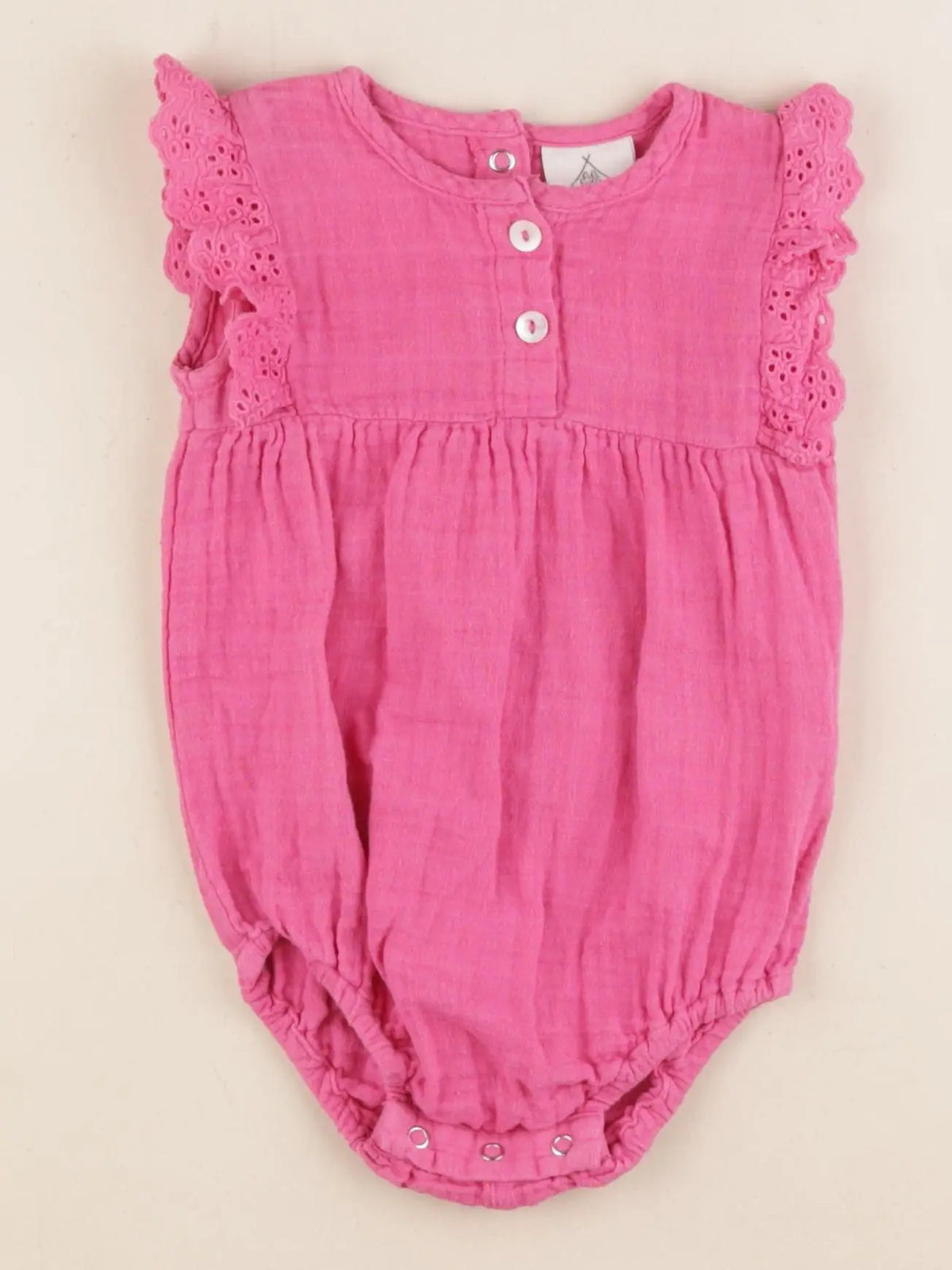 Lililotte - combinaison rose - 9/12 mois