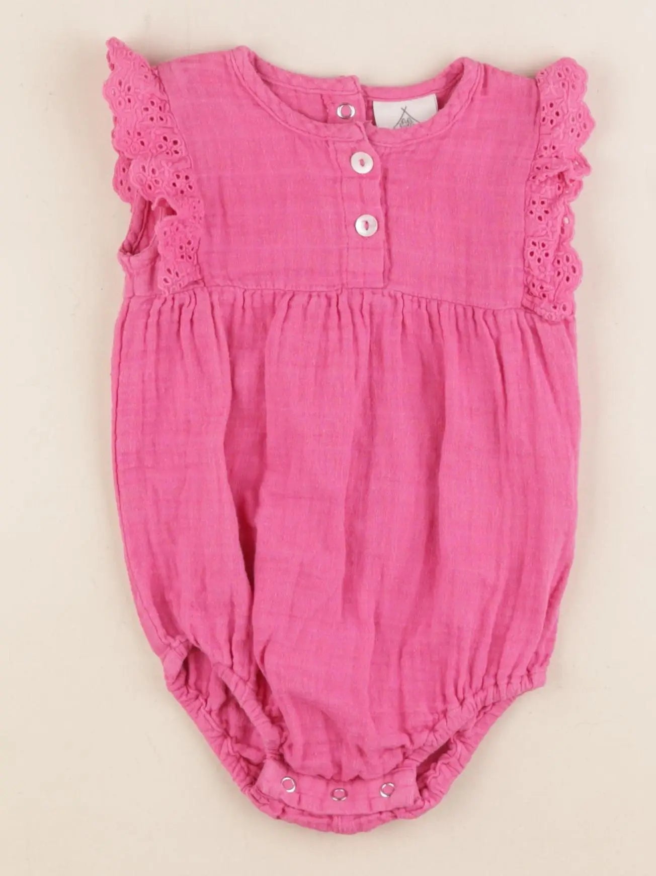 Lililotte - combinaison rose - 9/12 mois