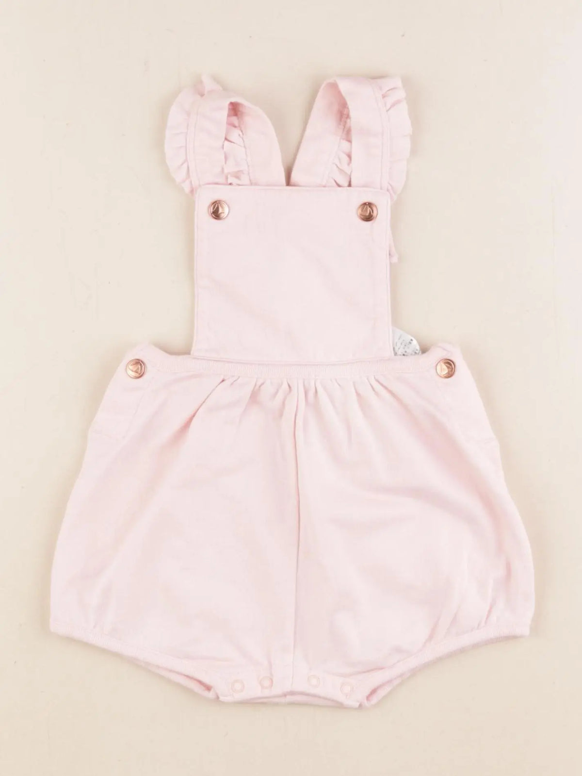 Petit Bateau - combinaison rose - 6 mois