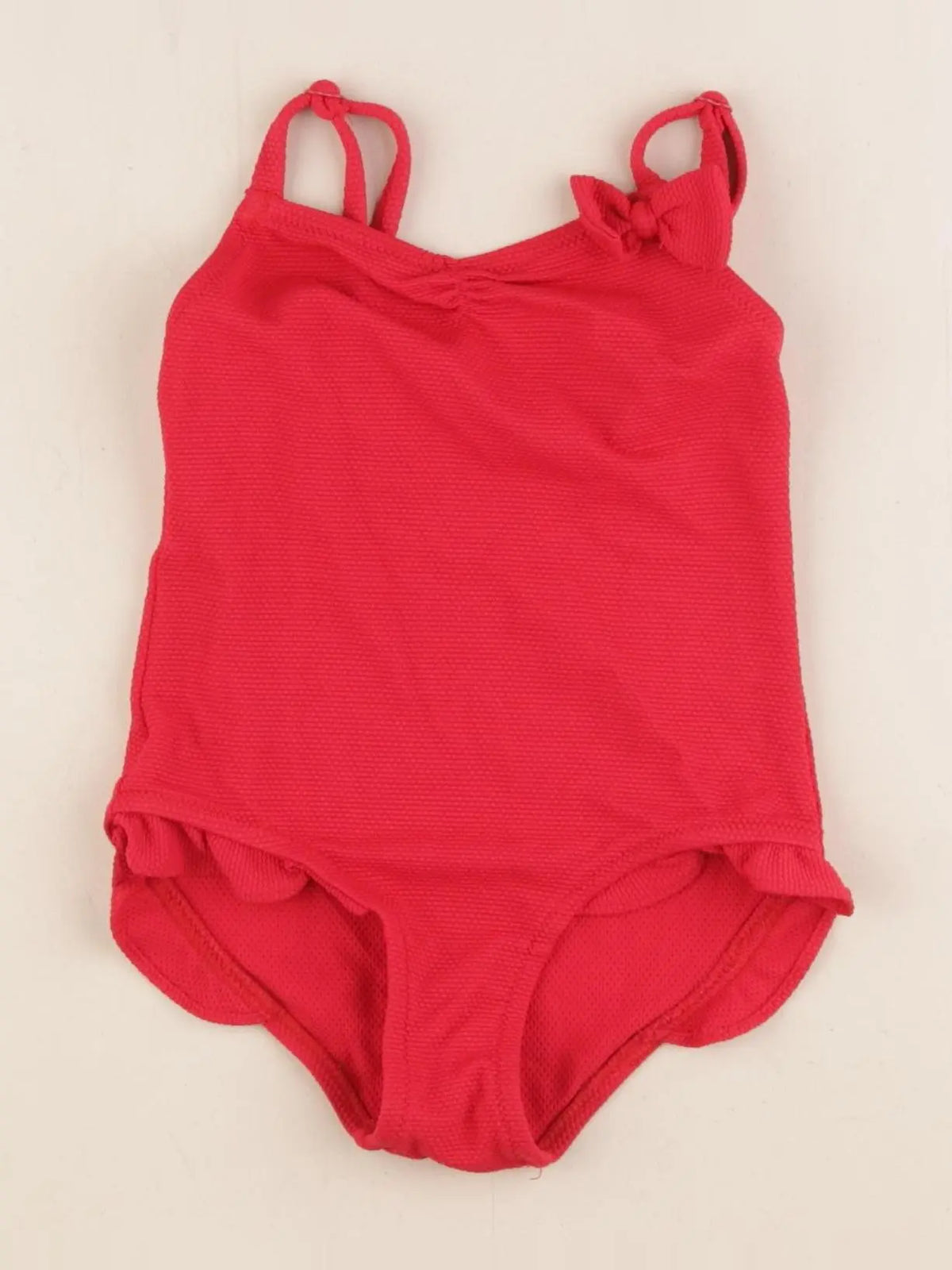 Monoprix - maillot de bain rouge - 3 mois