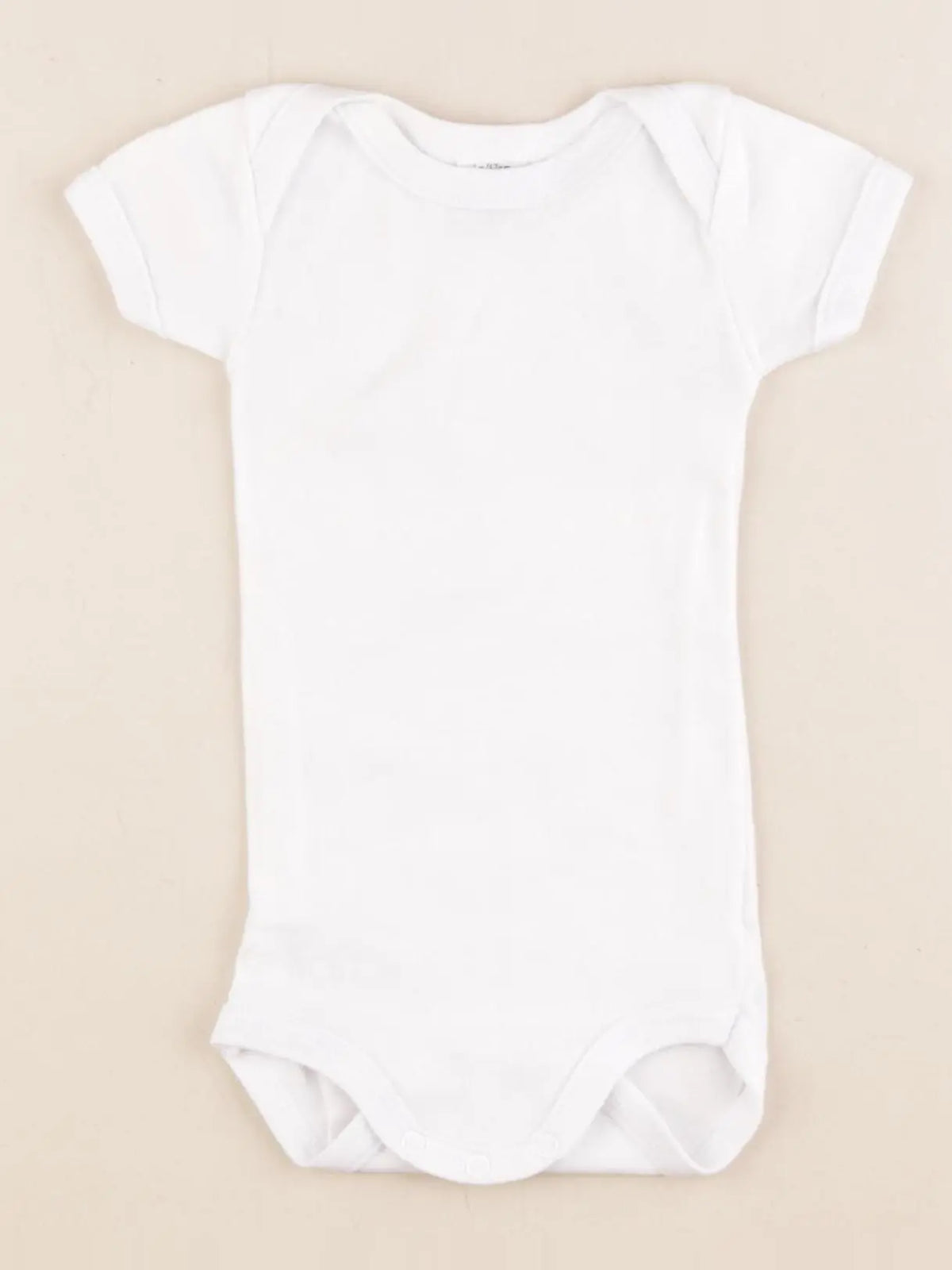 Petit Bateau - body blanc - 6 mois