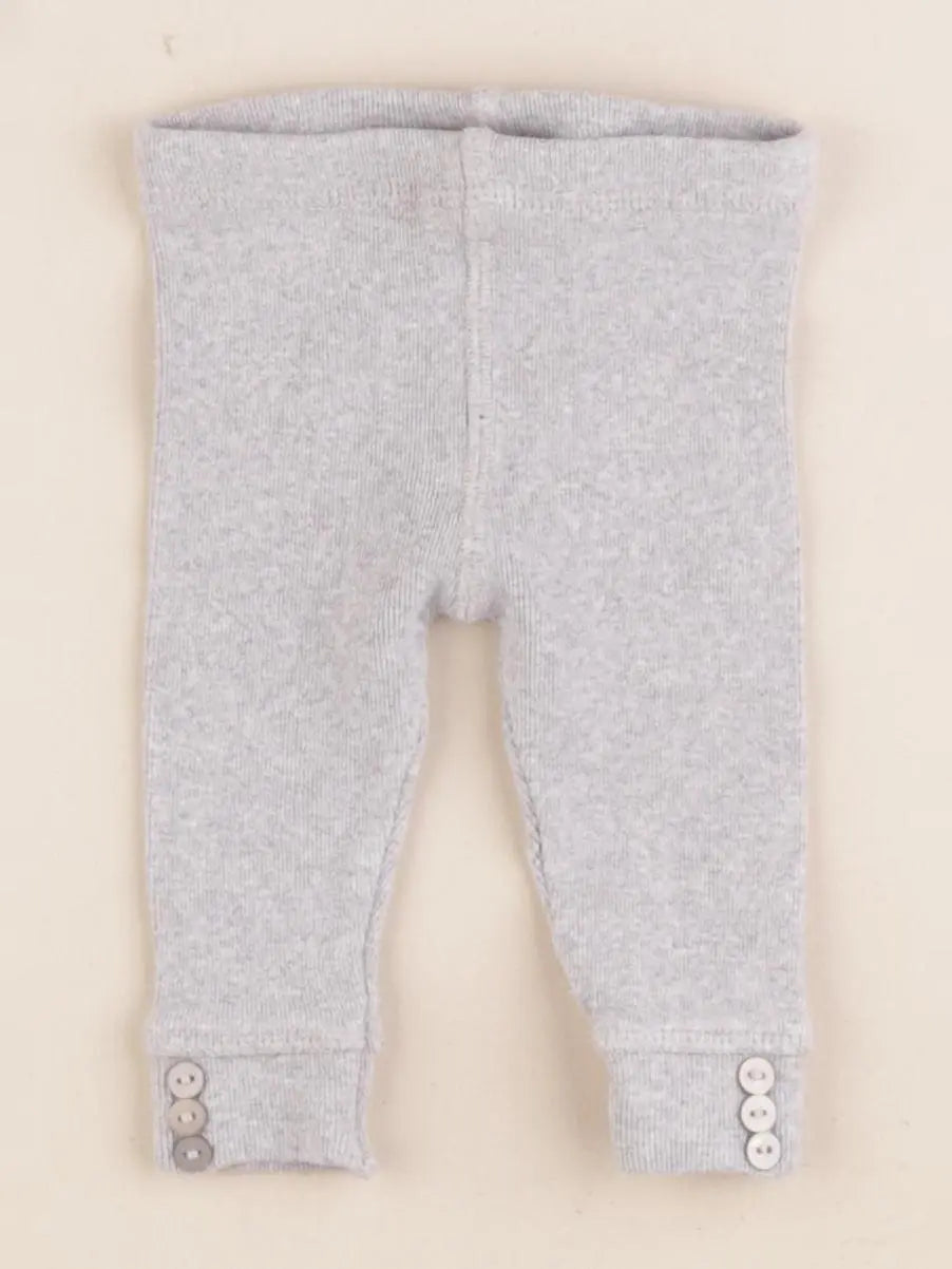 Zara - legging gris - 1/3 mois