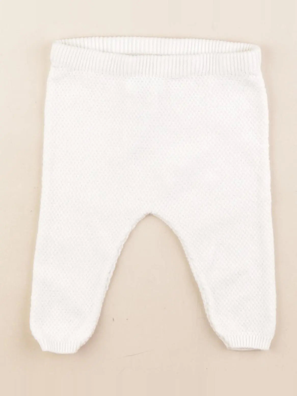 Cyrillus - legging blanc - 6 mois