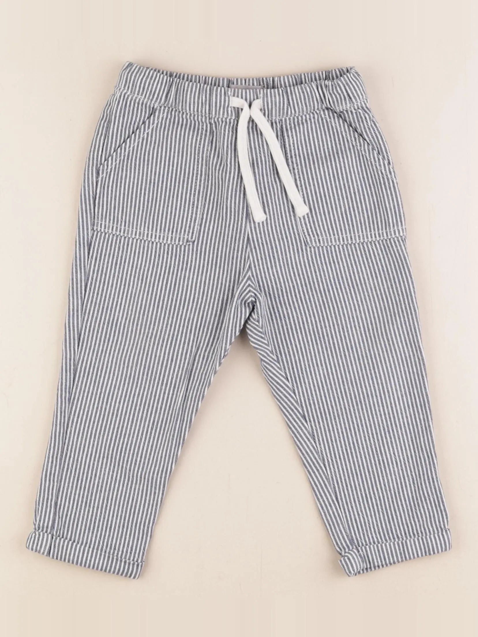 Boutchou - pantalon bleu - 18 mois