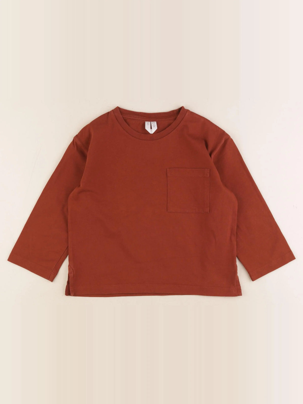 Arket - tee-shirt marron - 2/4 ans