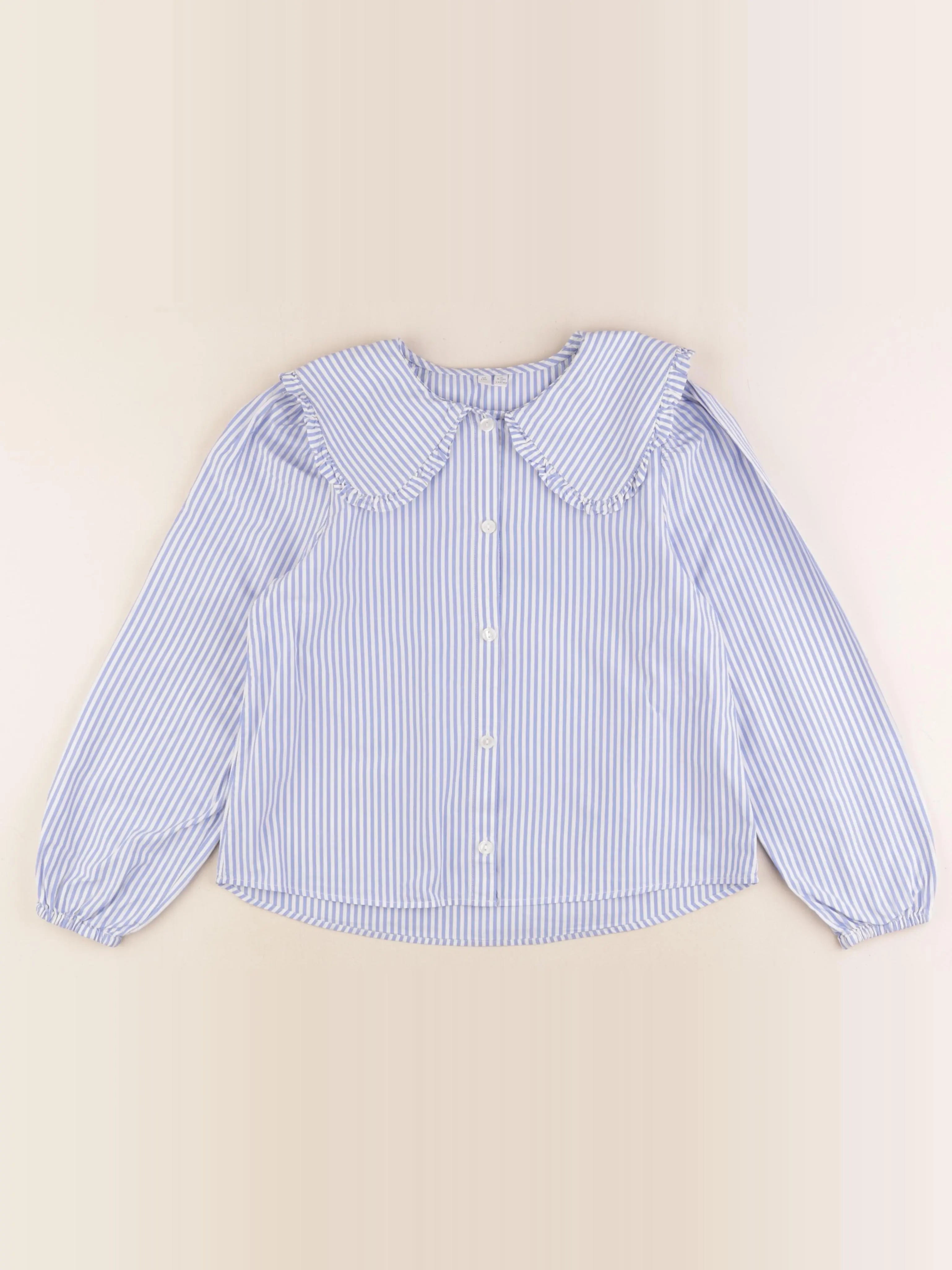 Arket - blouse bleu - 9/10 ans
