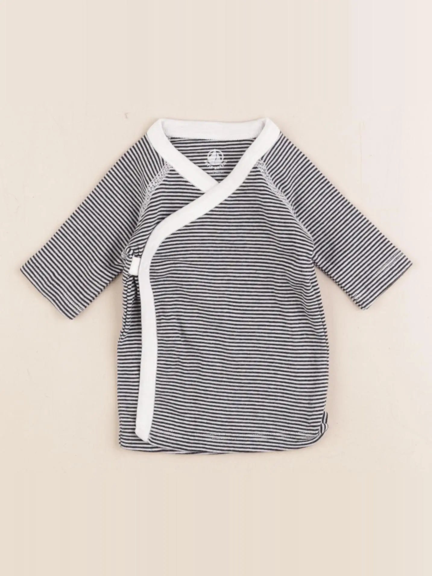 Petit Bateau - maillot de corps bleu - 1 mois