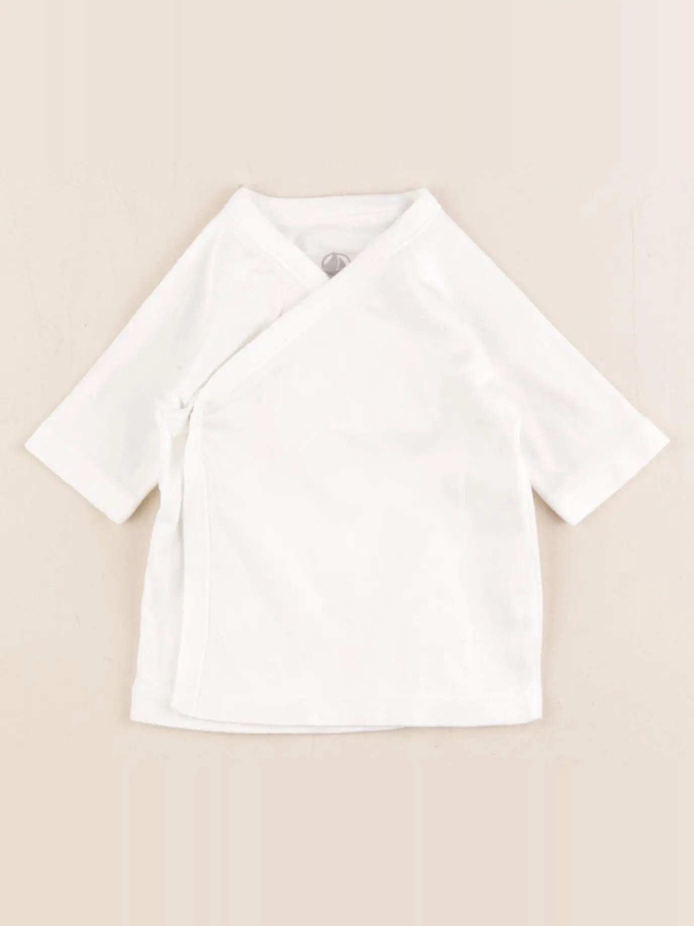 Petit Bateau - maillot de corps blanc - 1 mois