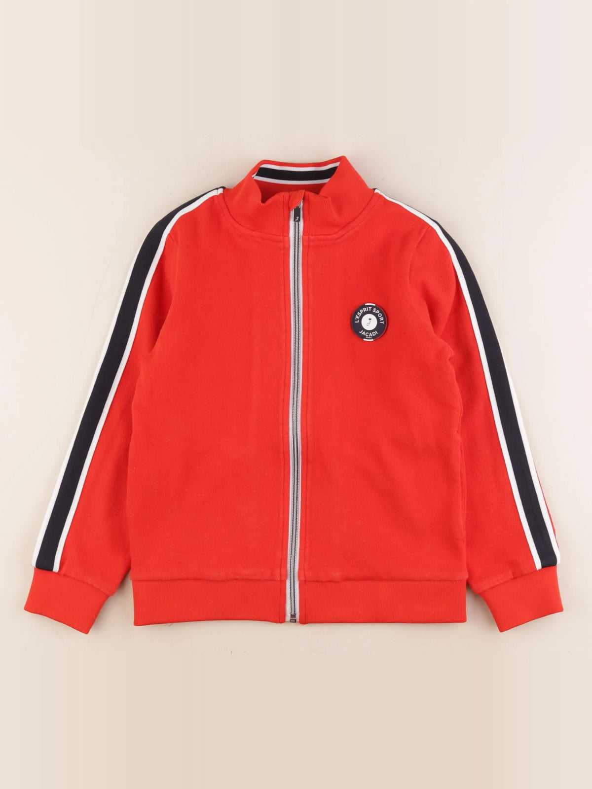 Jacadi - sweat rouge - 8 ans