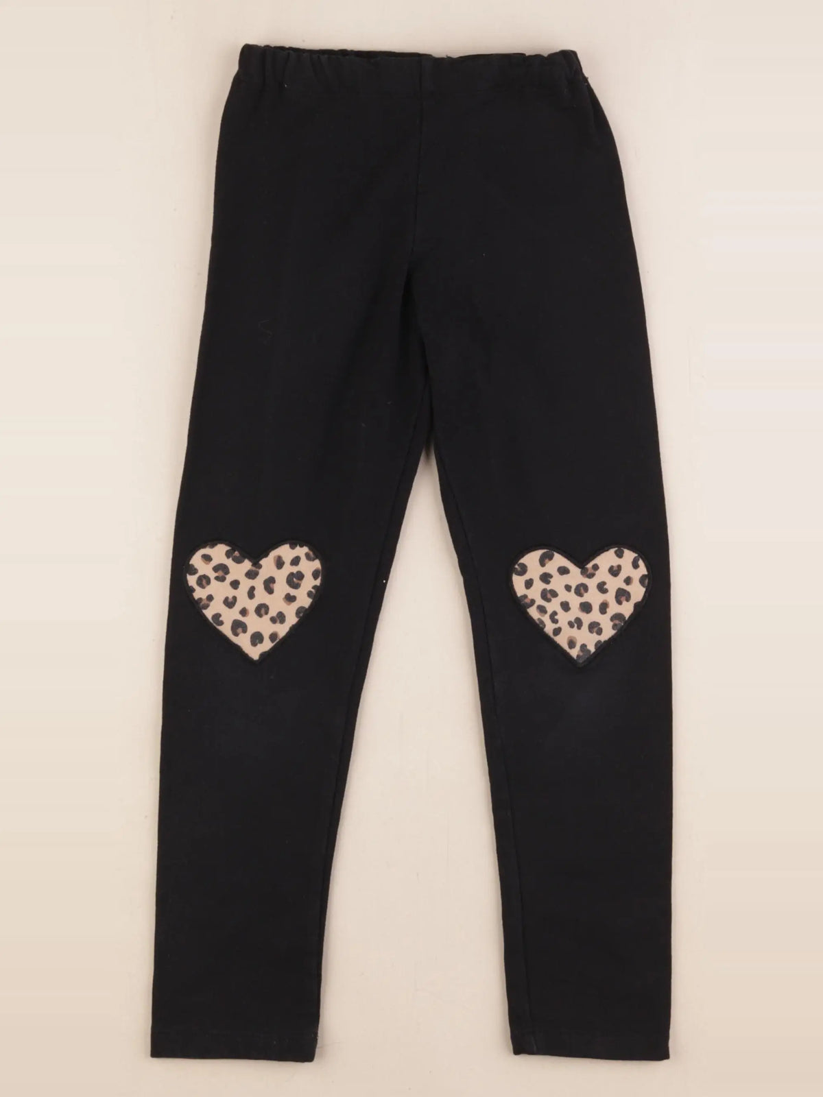 H&M - legging noir - 6/7 ans