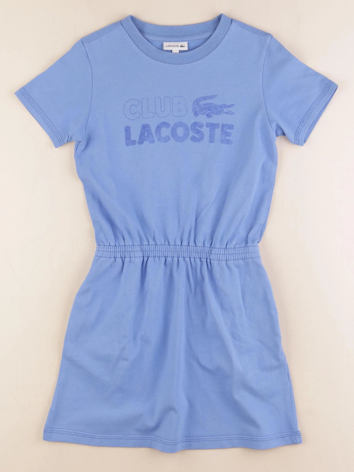Lacoste - robe bleu - 8 ans