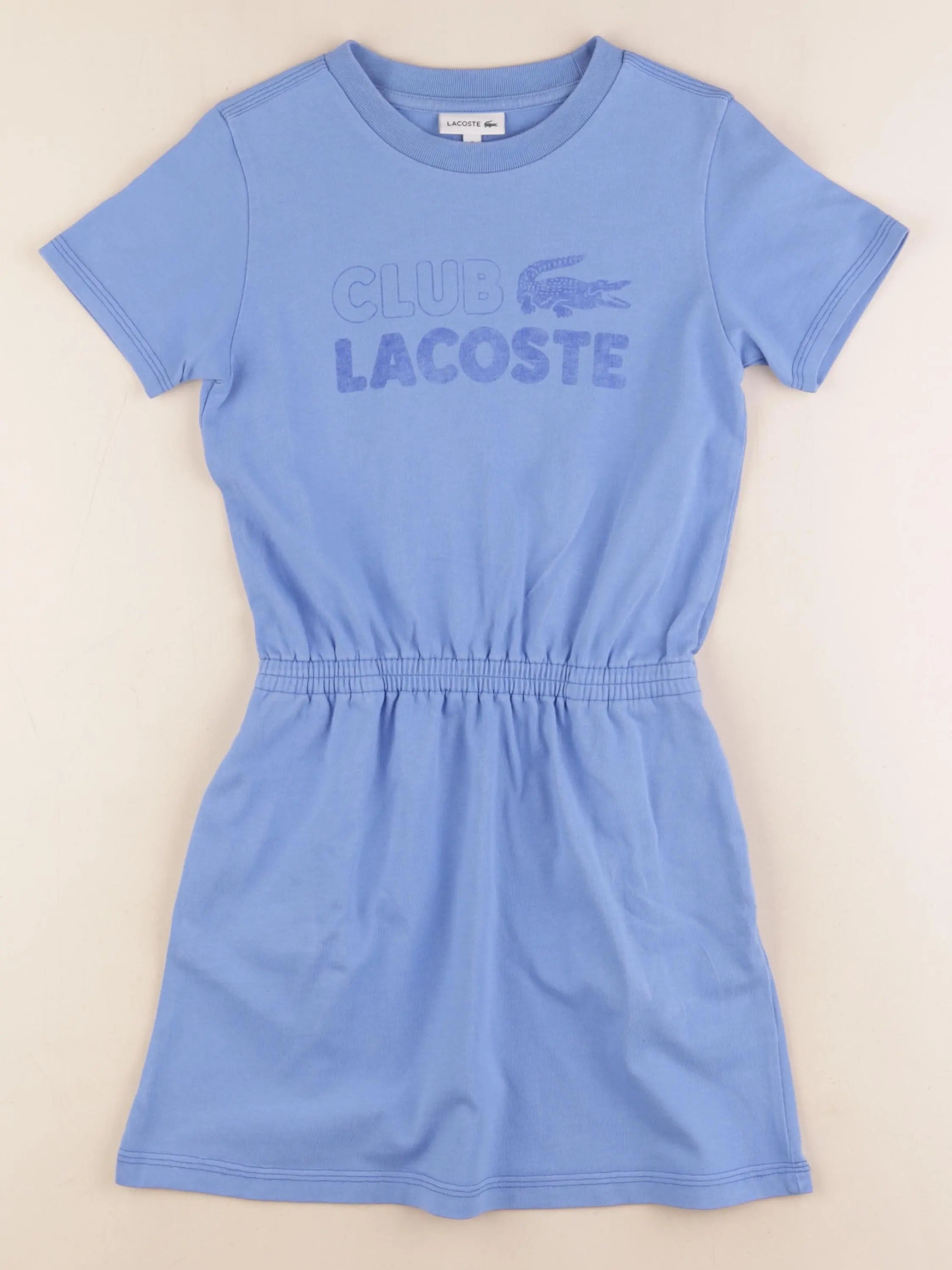 Lacoste - robe bleu - 8 ans