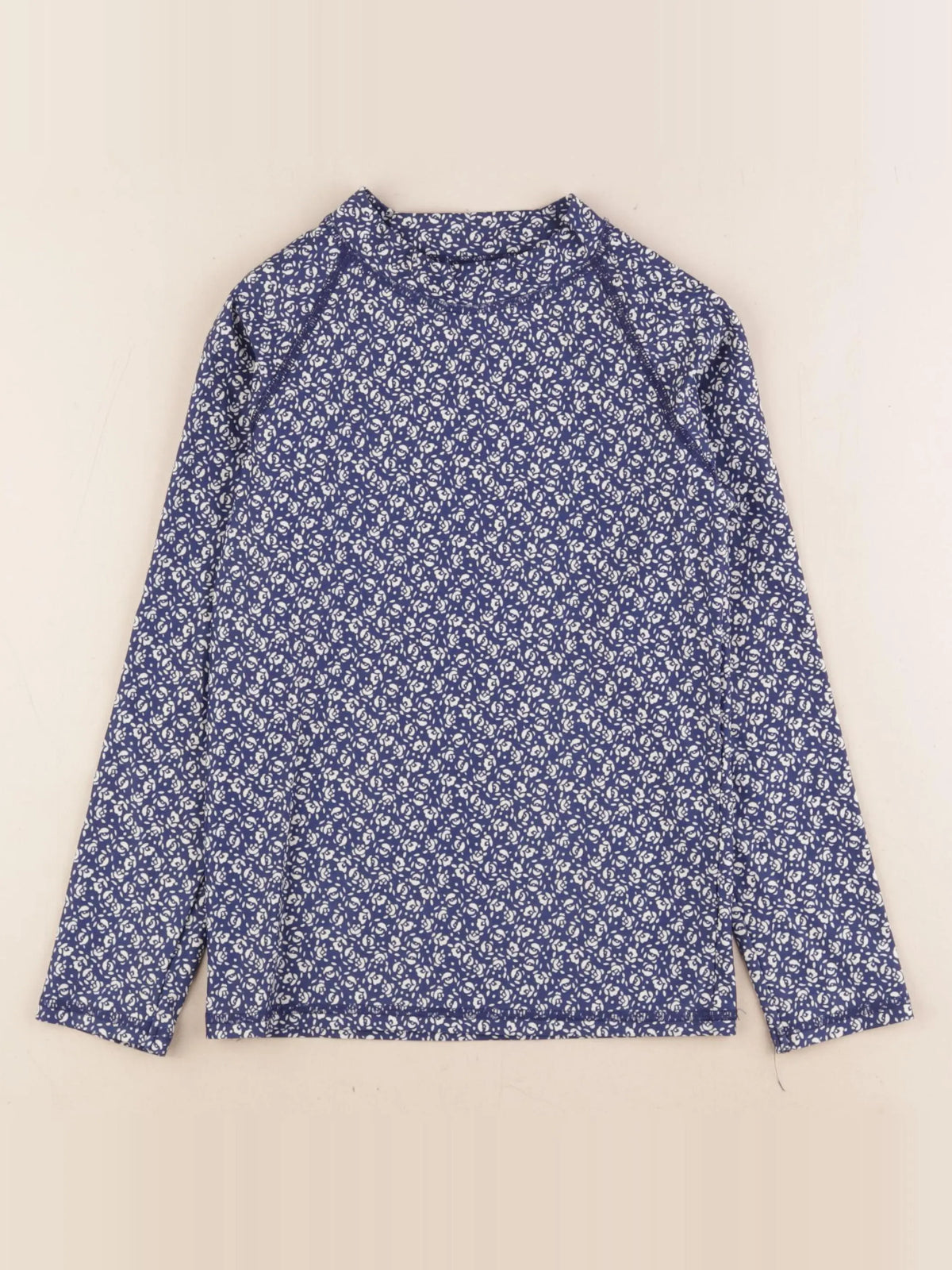 Petit Bateau - tee-shirt de bain blanc, bleu - 8 ans