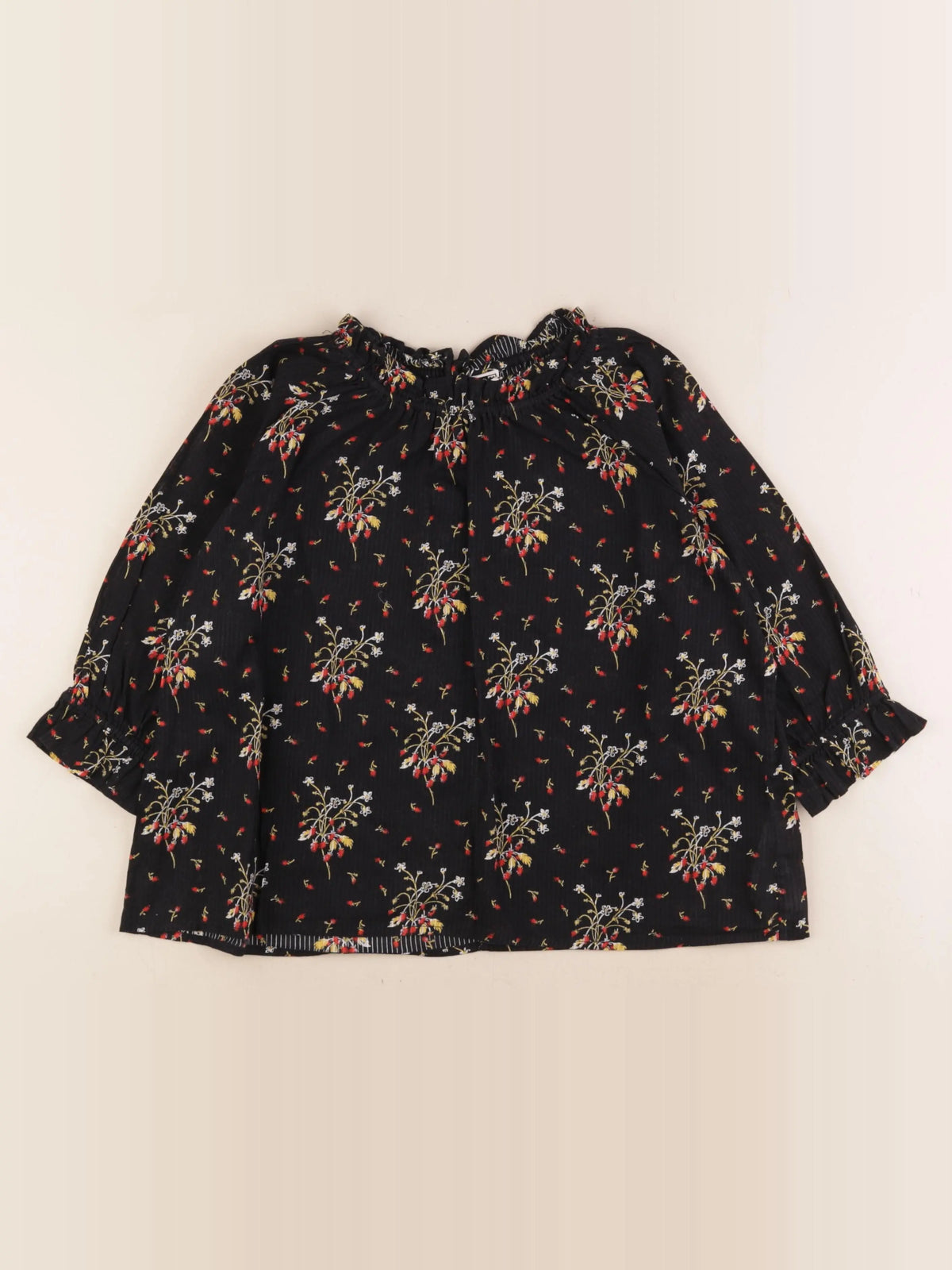 Bonton - blouse noir - 10 ans