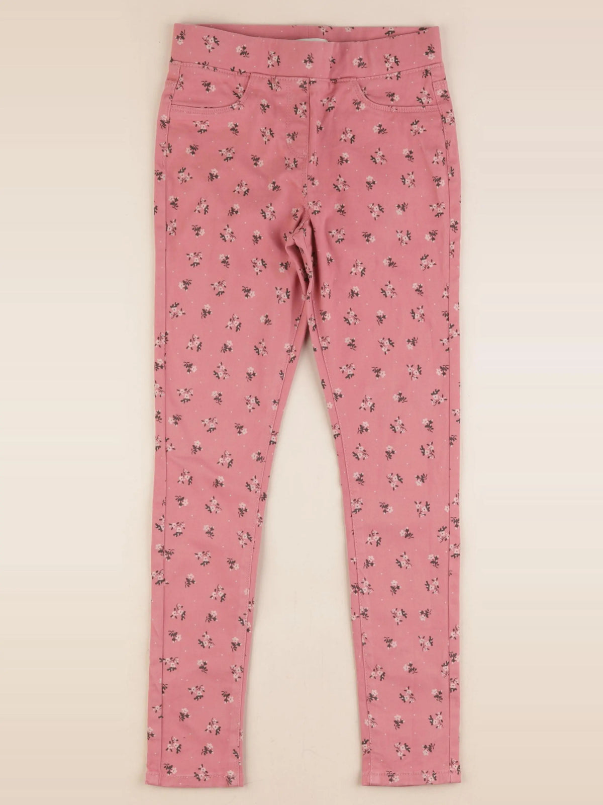 Vertbaudet - jegging rose - 10 ans