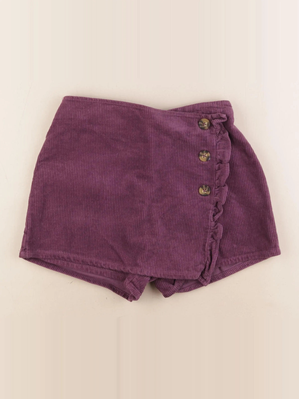 Vertbaudet - jupe short violet - 12 ans
