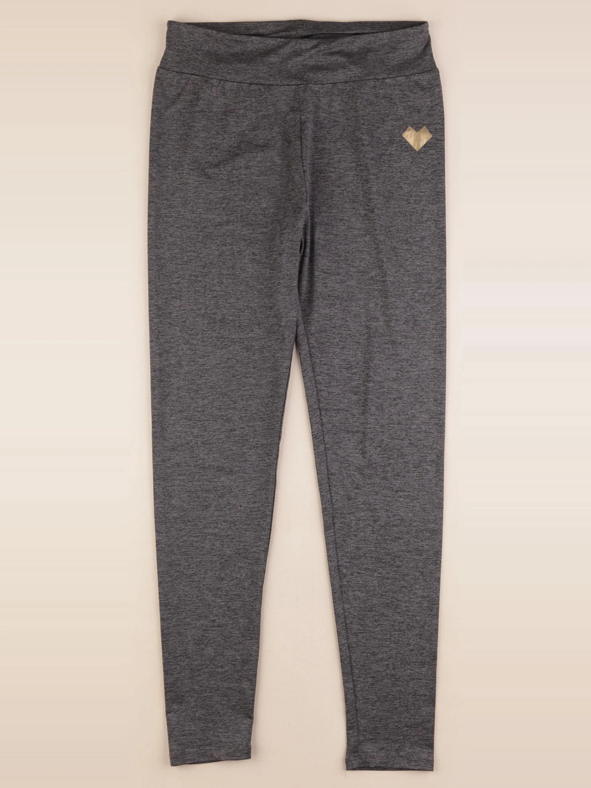 Vertbaudet - legging or, gris - 14 ans