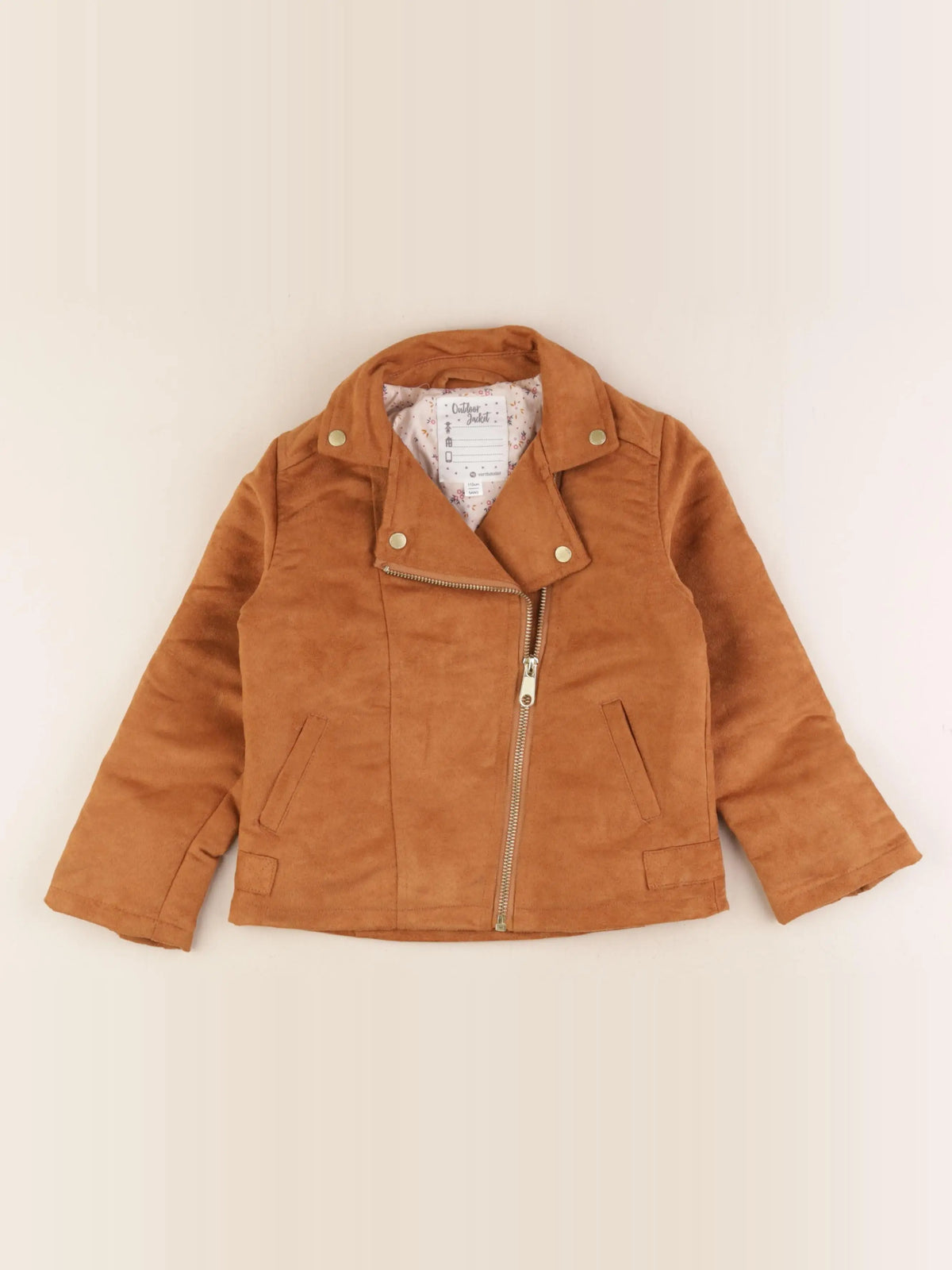 Vertbaudet - veste marron - 5 ans