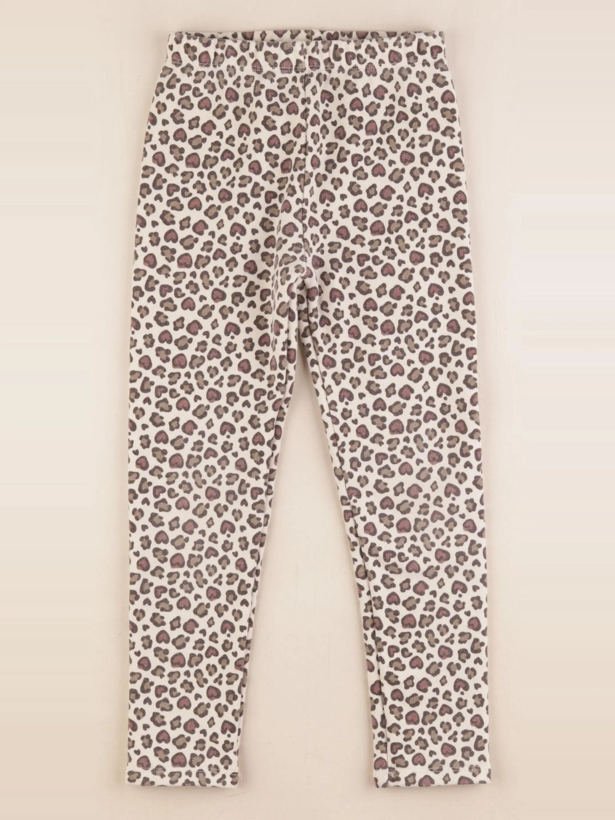 Vertbaudet - legging doublé beige, marron - 8 ans