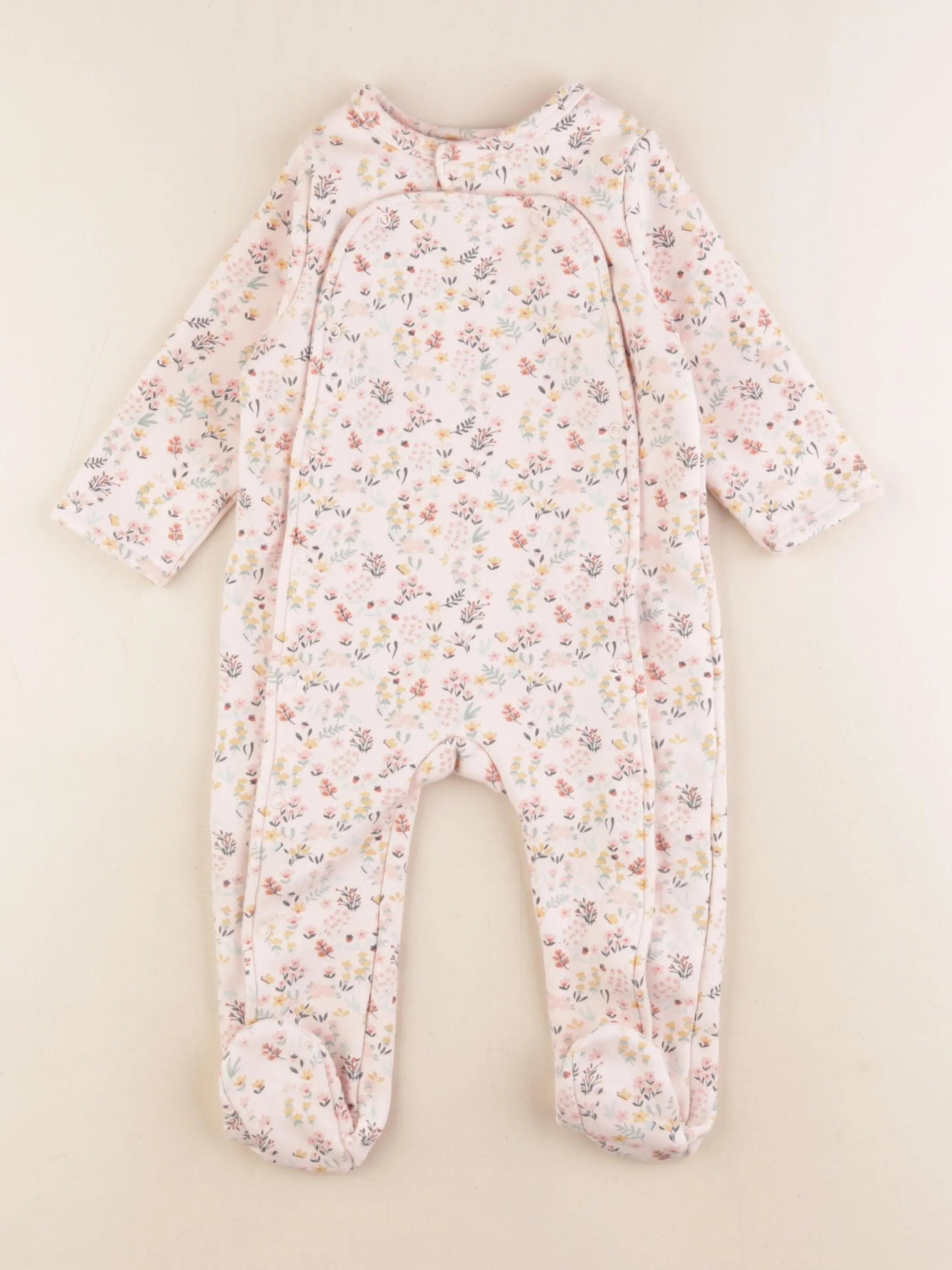 Tape à l'oeil - pyjama coton rose - 18 mois