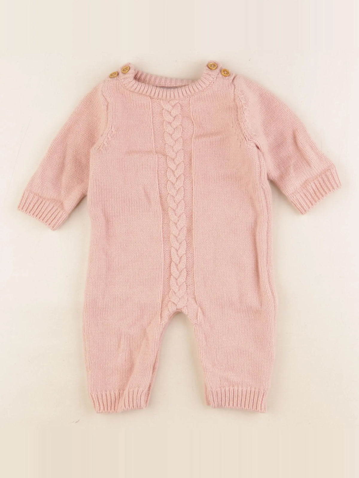 Boutchou - combinaison rose - 3 mois