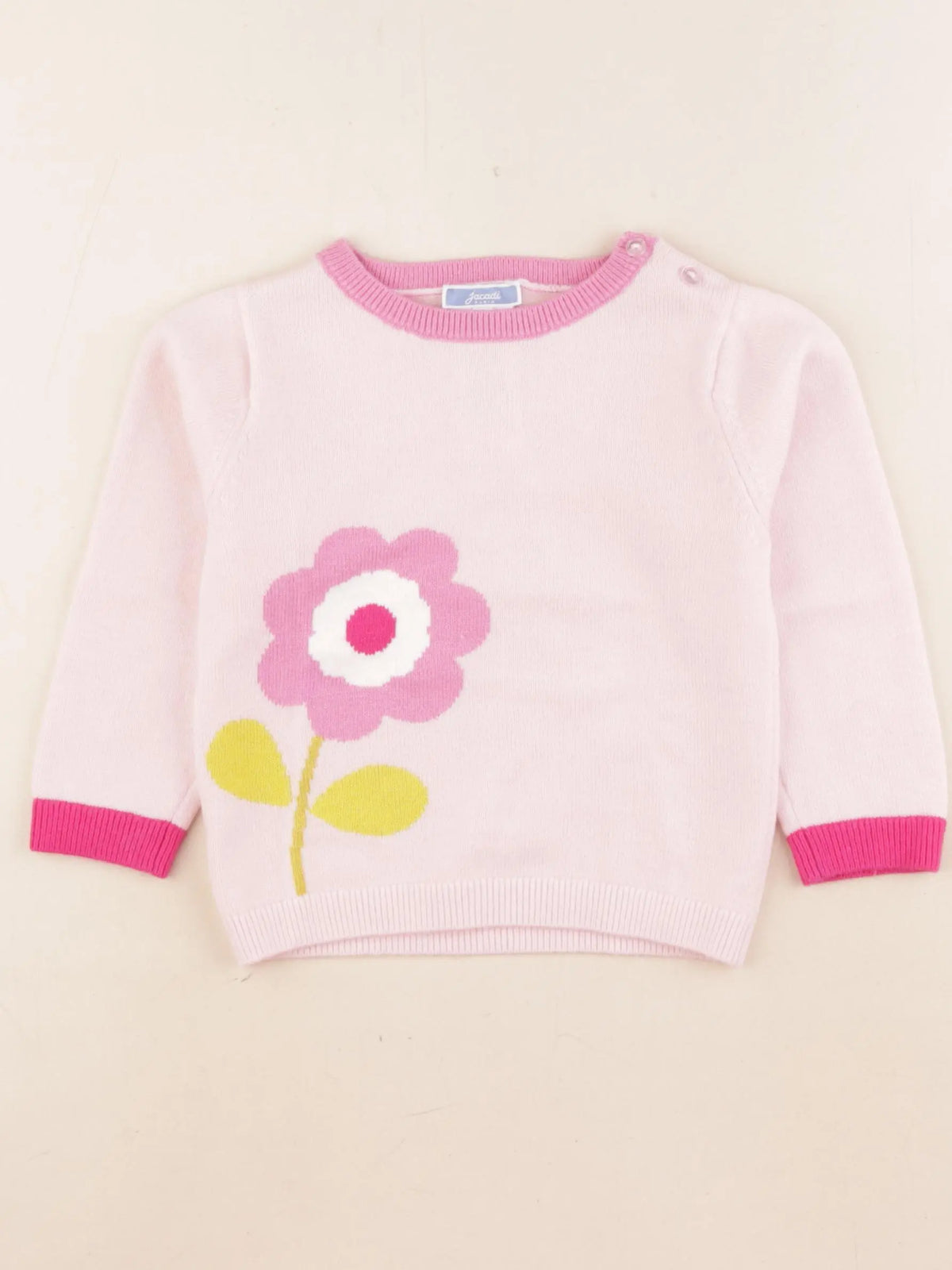 Jacadi - pull rose - 2 ans