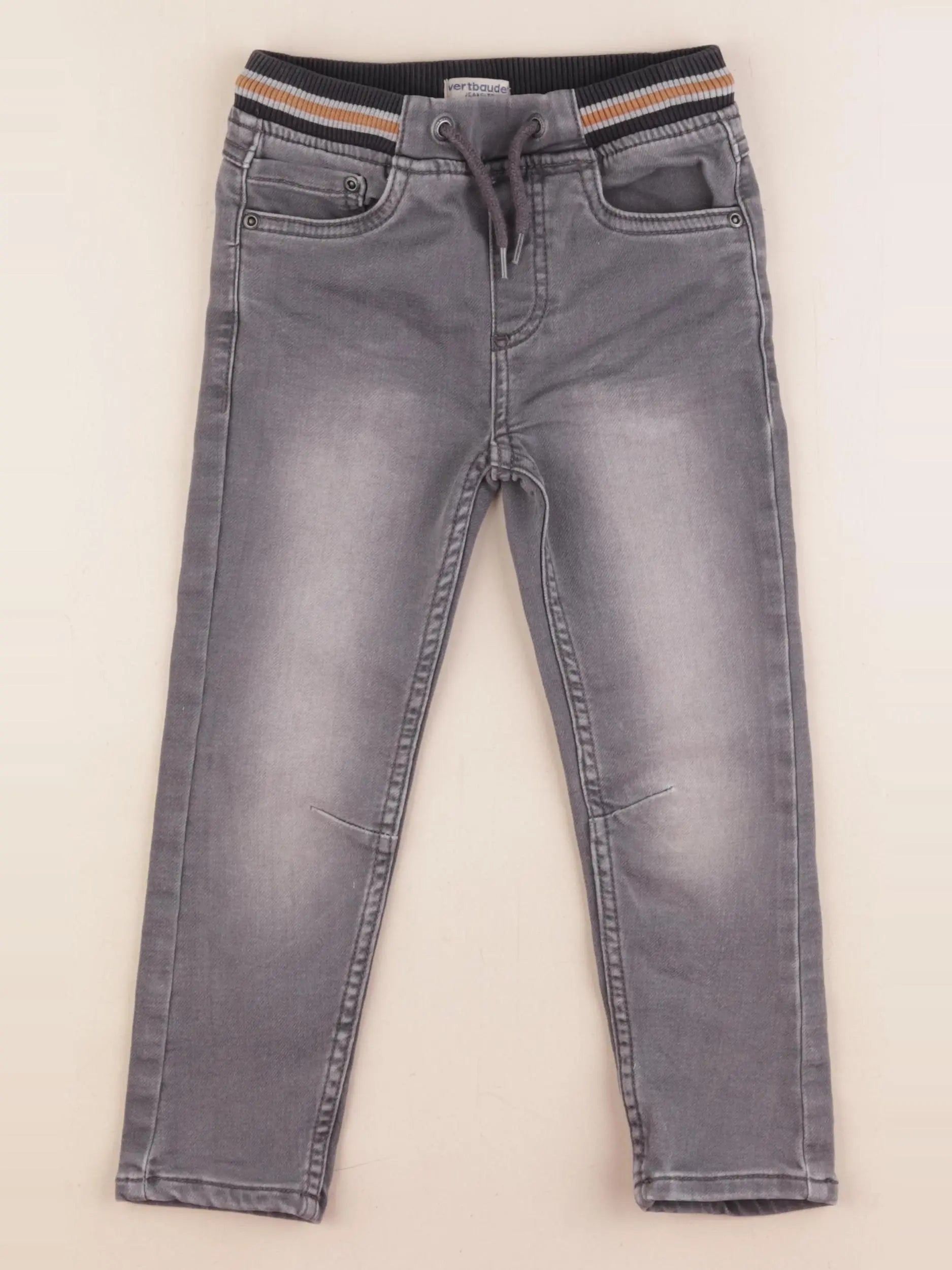 Vertbaudet - jean gris - 4 ans