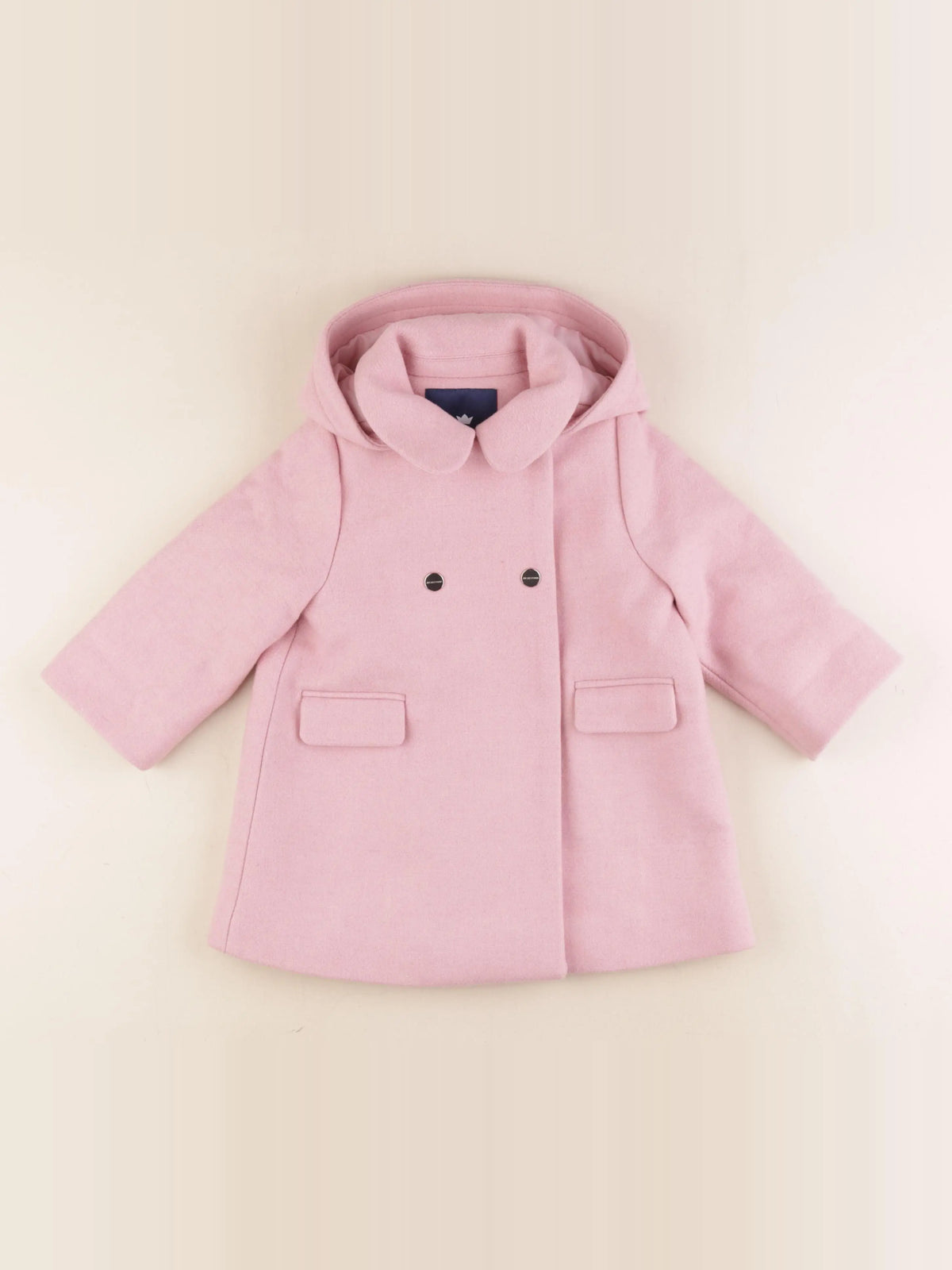 Jacadi - manteau rose - 24 mois