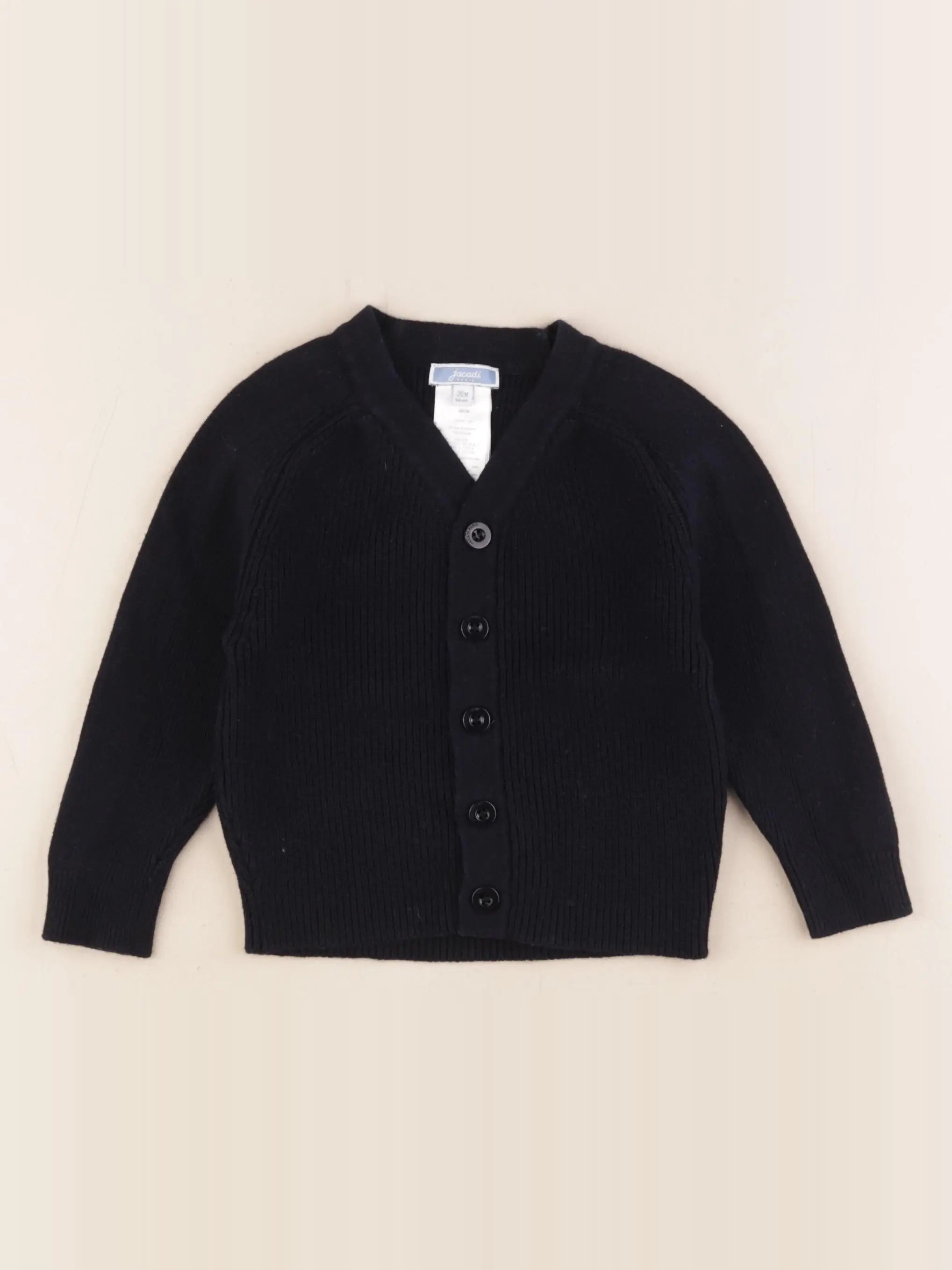 Jacadi - gilet bleu - 3 ans