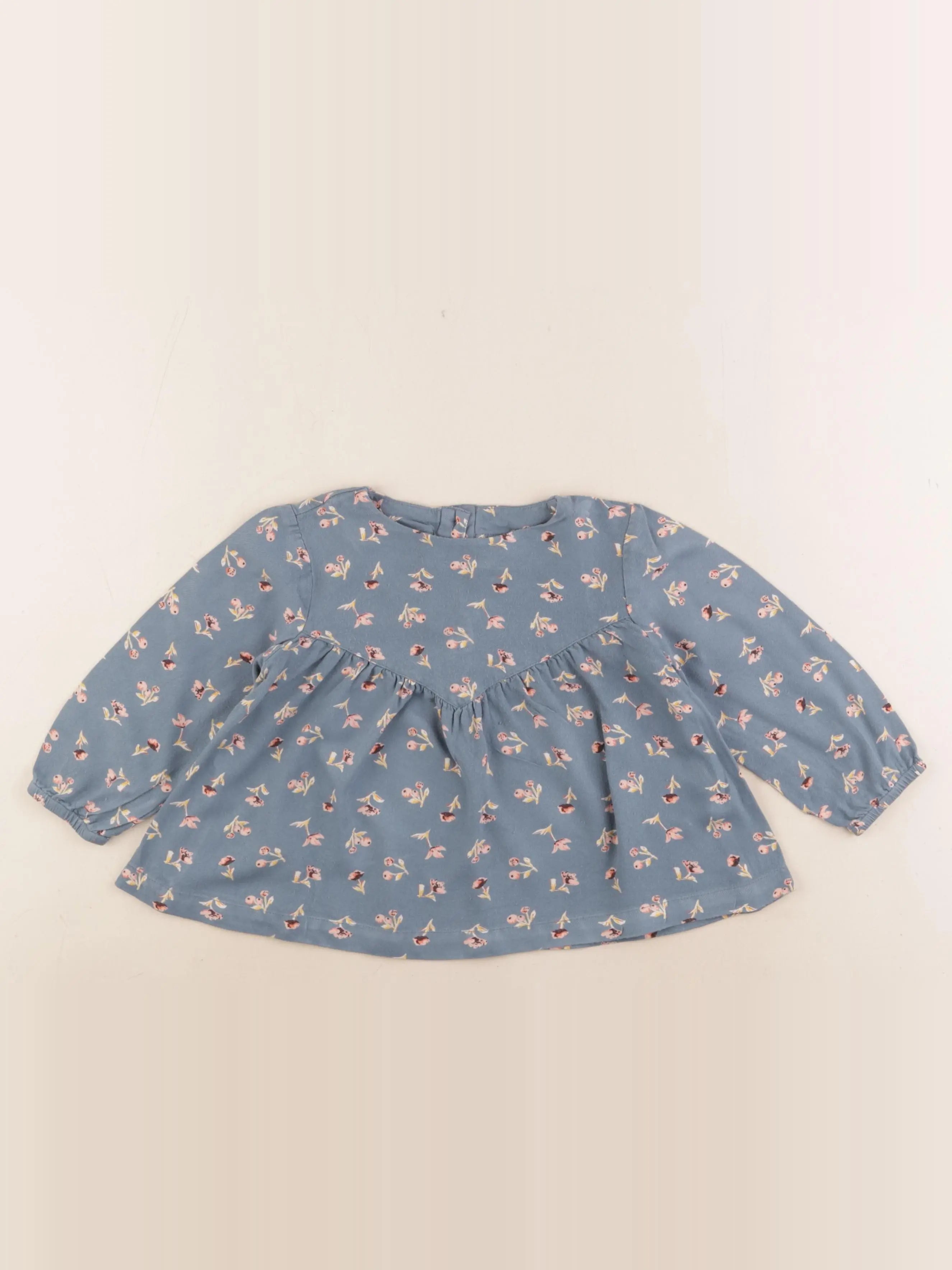 Noukie's - blouse bleu - 2 ans
