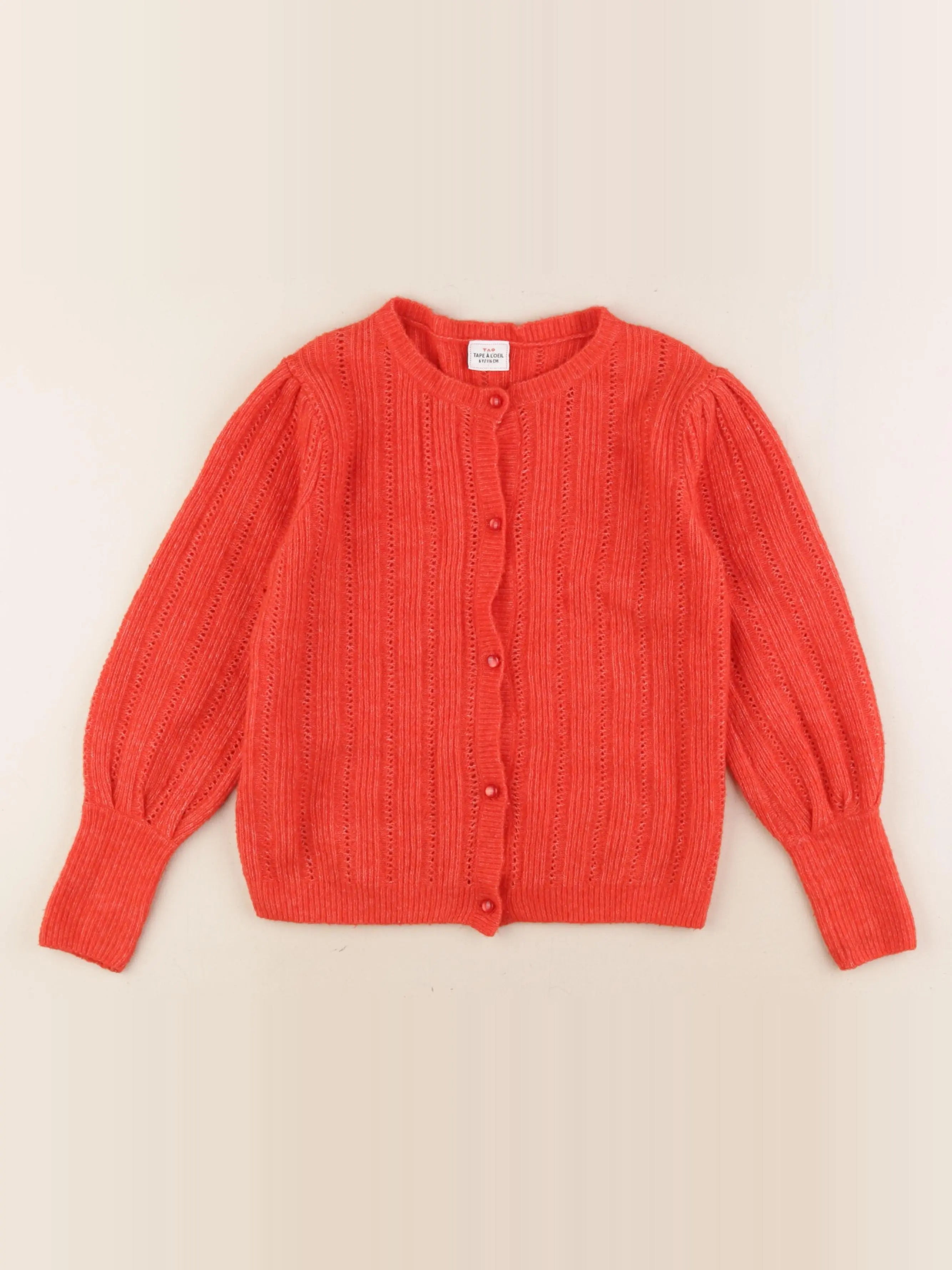 Tape à l'oeil - gilet rouge - 6 ans