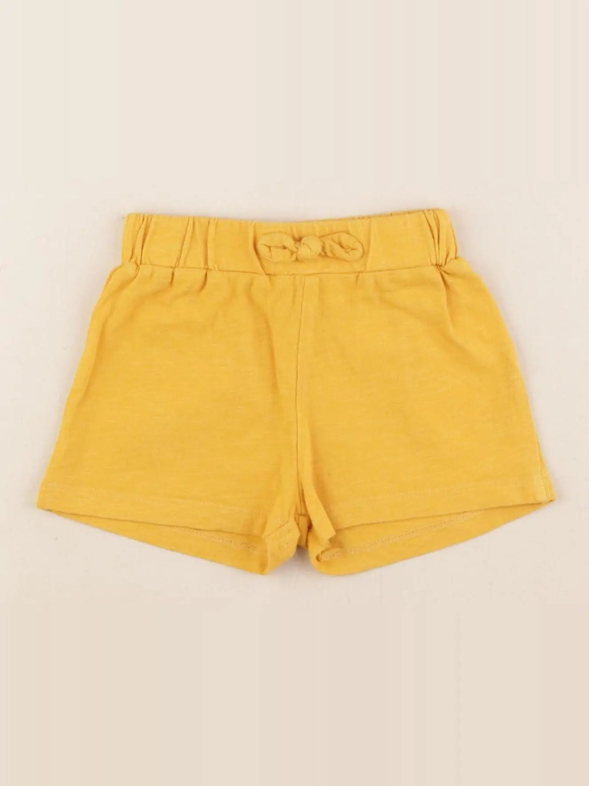 Vertbaudet - short jaune - 12 mois