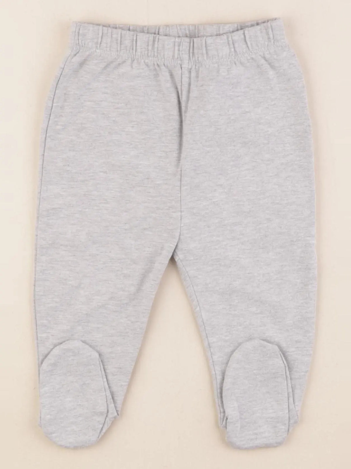 Vertbaudet - legging gris - 9 mois